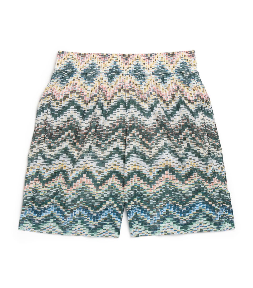Zigzag Swim Shorts (4-14 Years)
