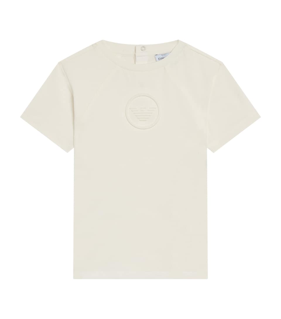 Cotton Embossed Logo T-Shirt (6-36 Months)