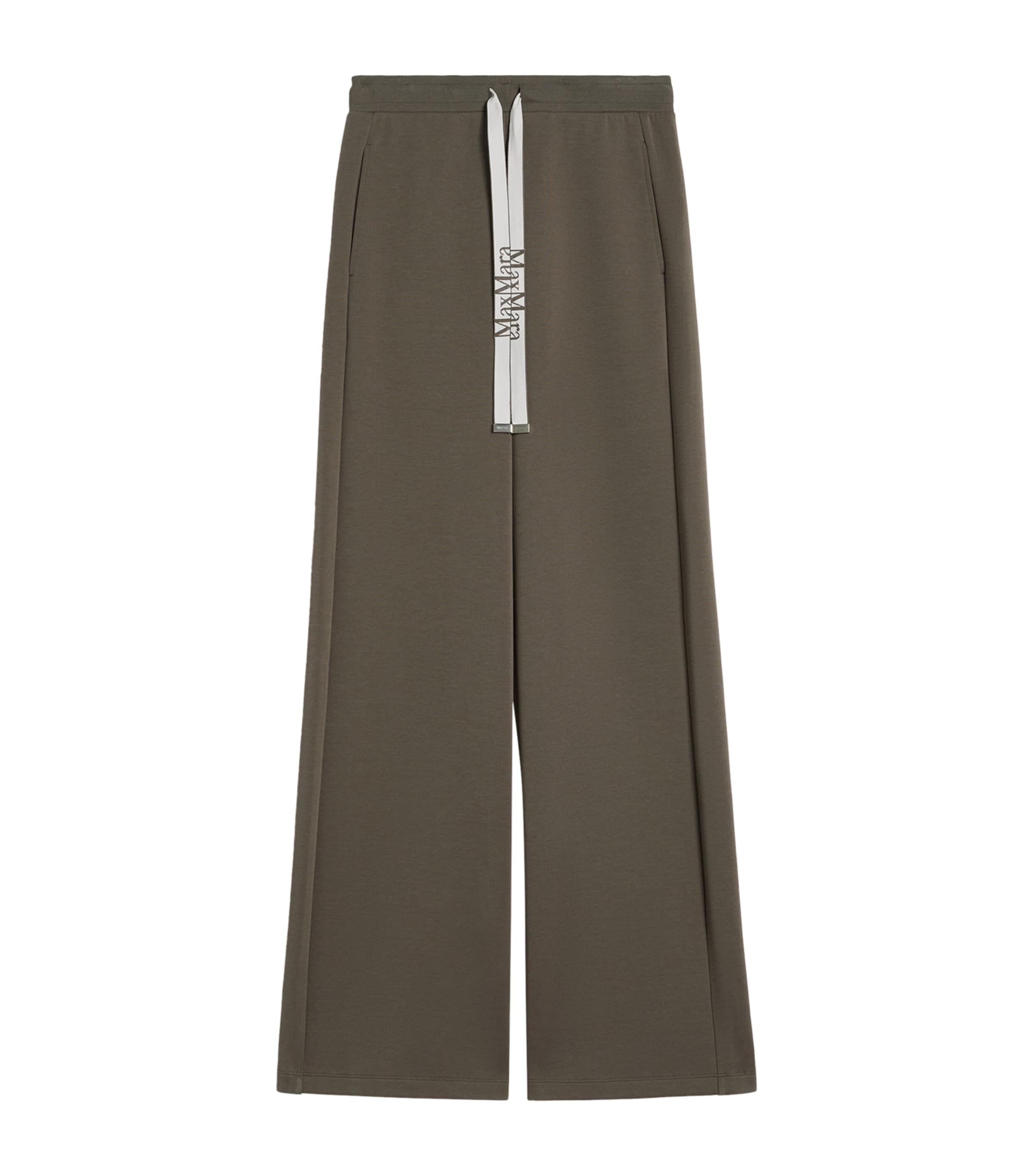 Cotton-Blend Straight Sweatpants