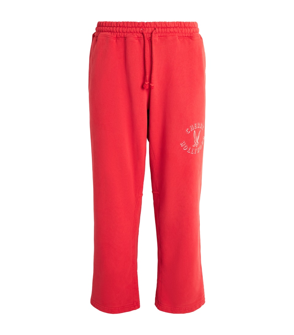 Cherry Los Angeles Mens Hollywood Parachute Straight Sweatpants Tomato