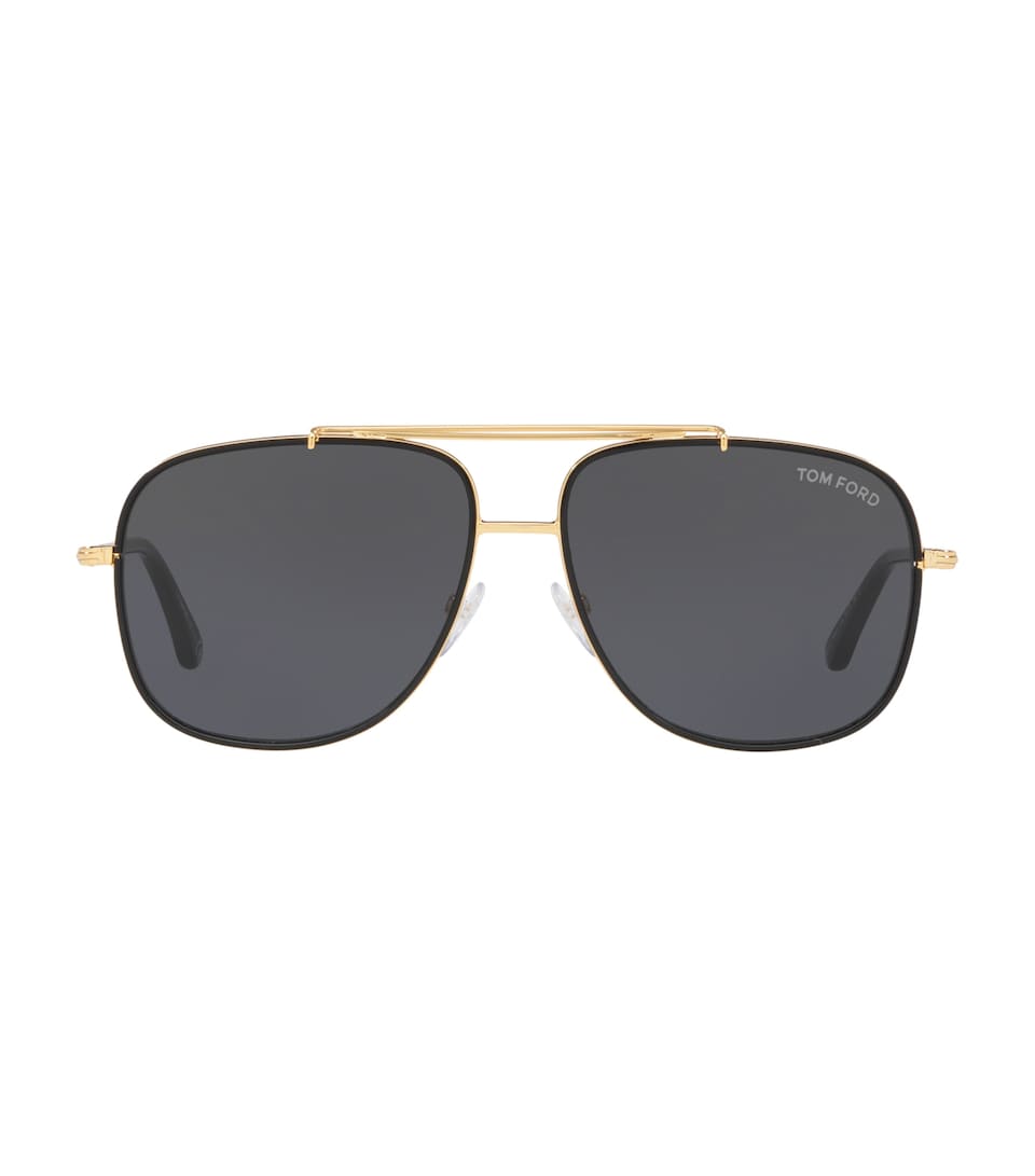 Metal Benton Square Sunglasses