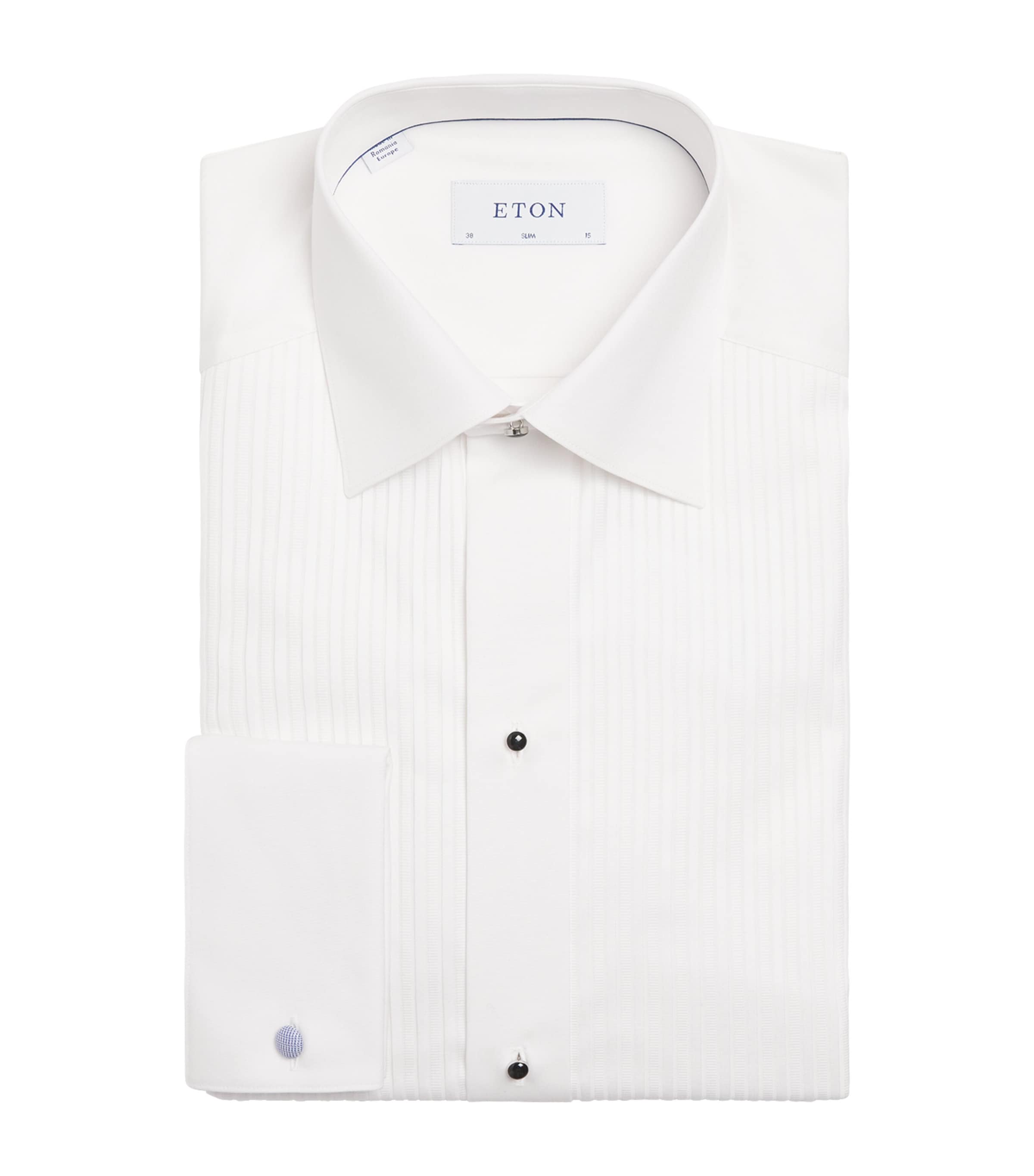 Pleated Slim Fit Shirt
