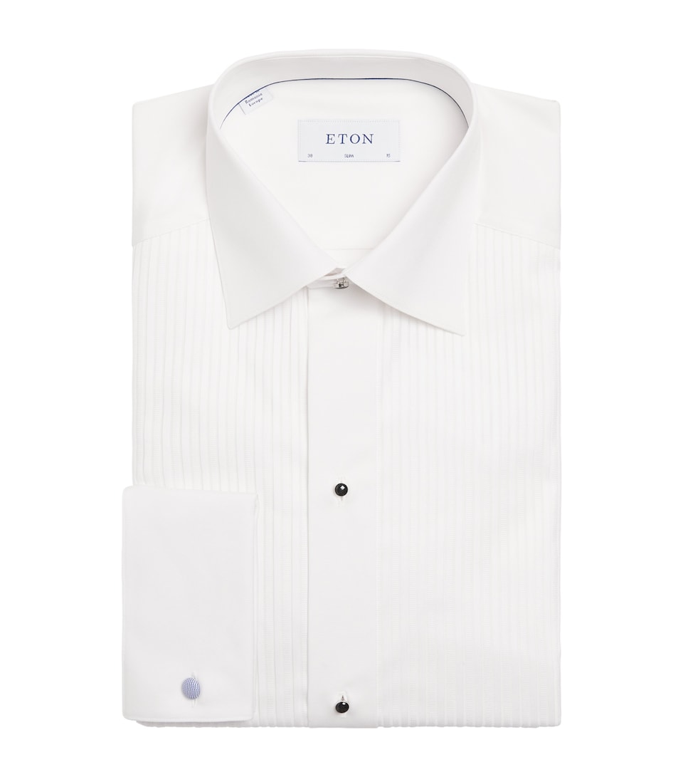 Cotton Pleated Shirt