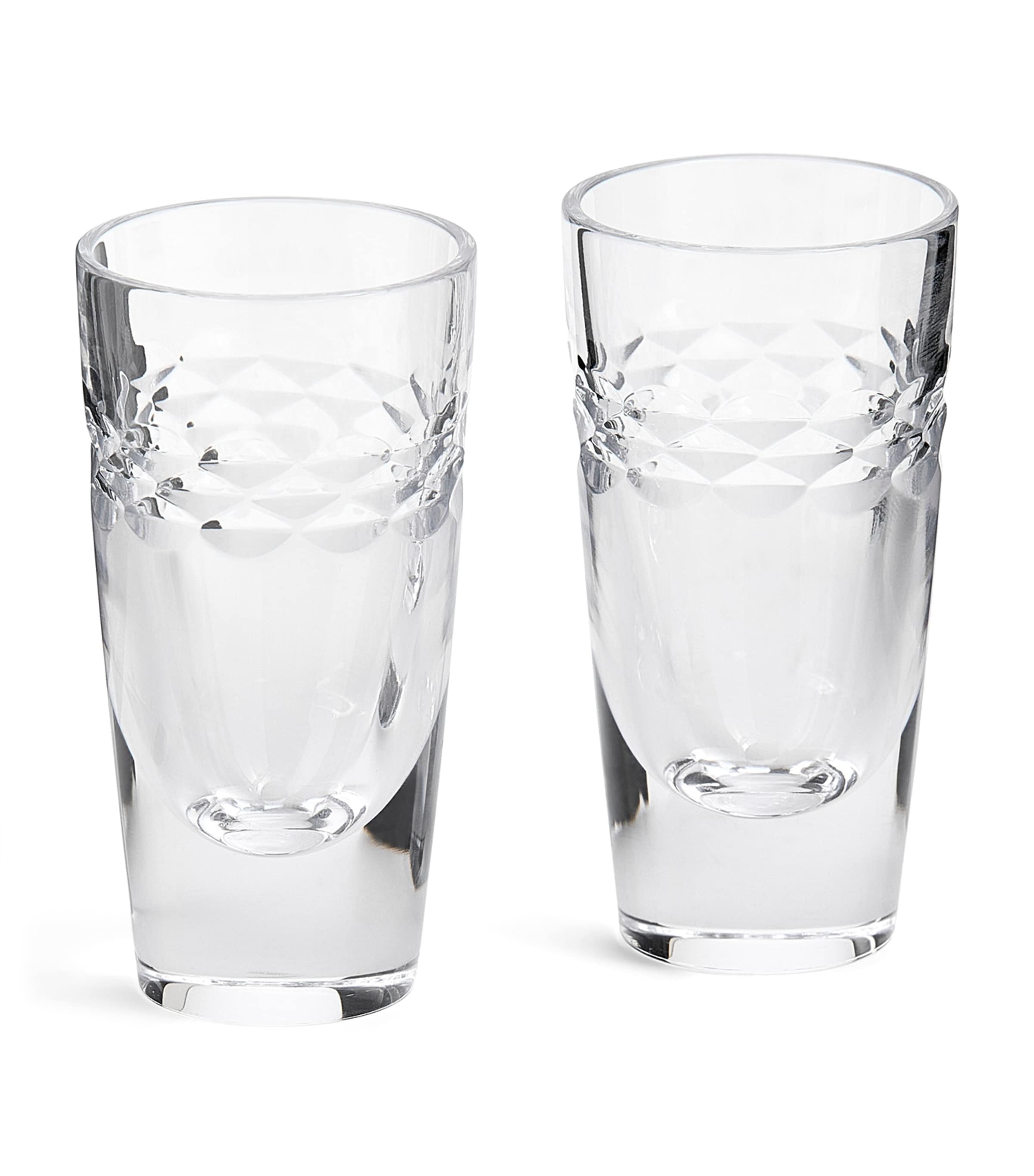 Wedgwood Crystal Neo Shot Glasses (Set of 2) Clear
