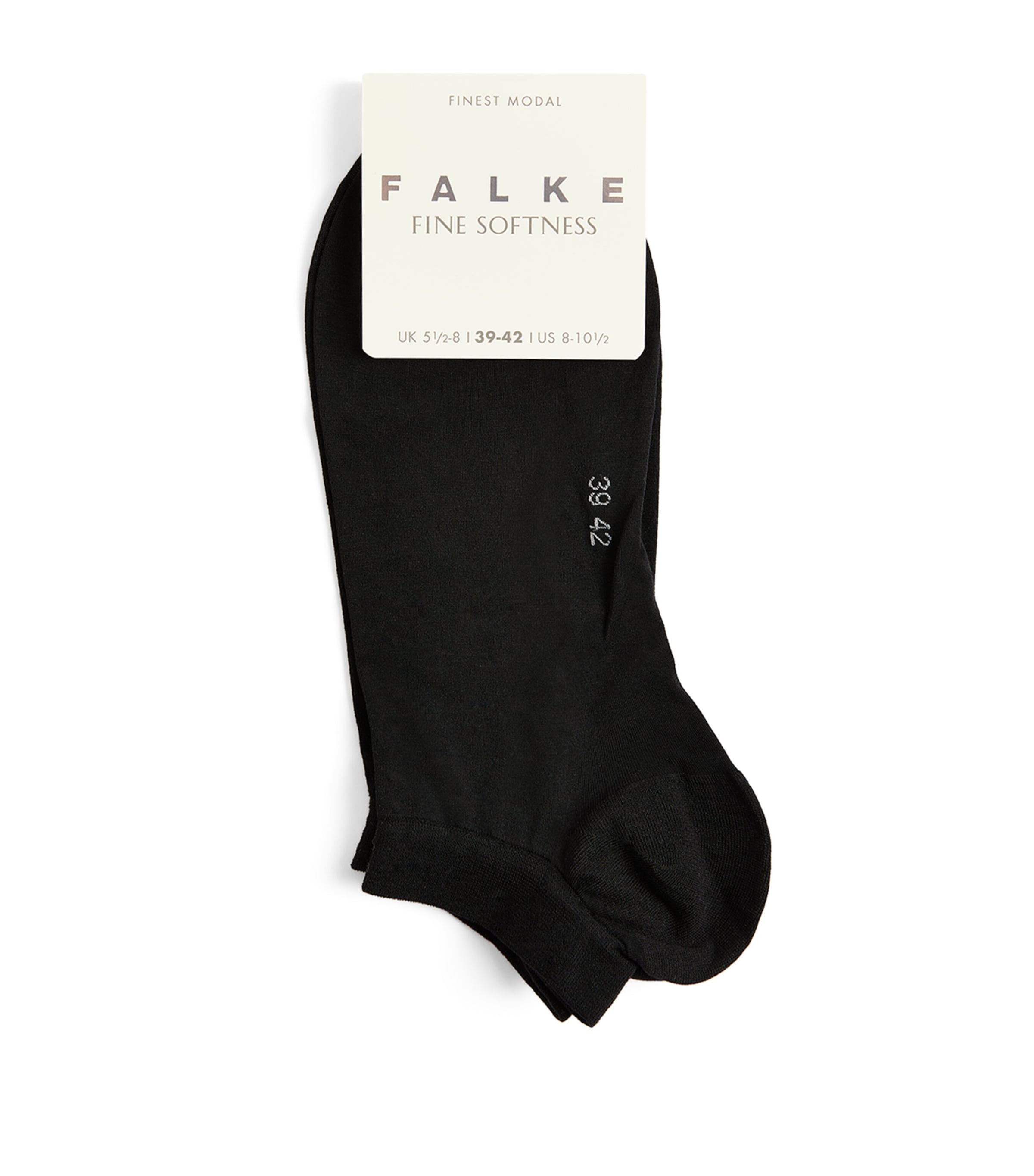 Falke Womens Fine Softness Sneaker Socks Black
