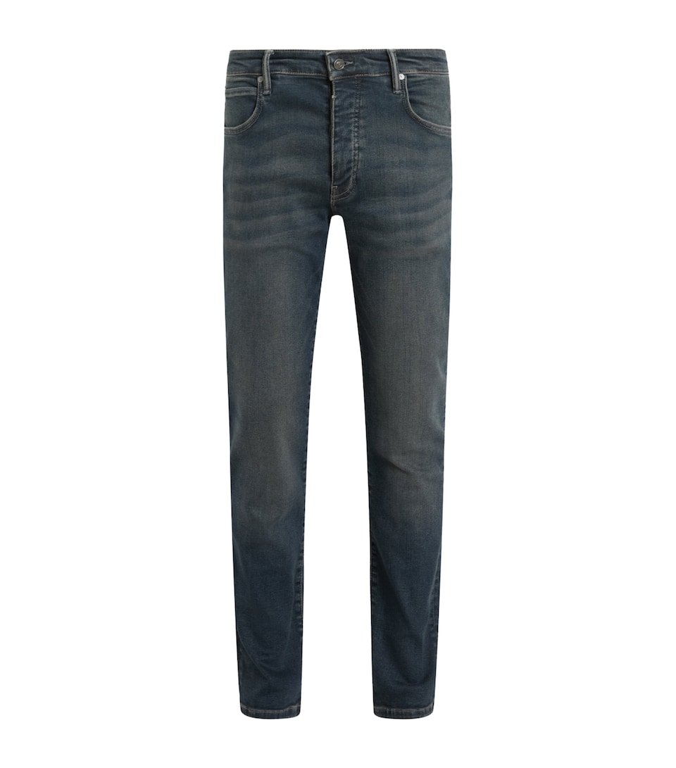 AllSaints Mens Sid Slim Jeans Indigo Blue