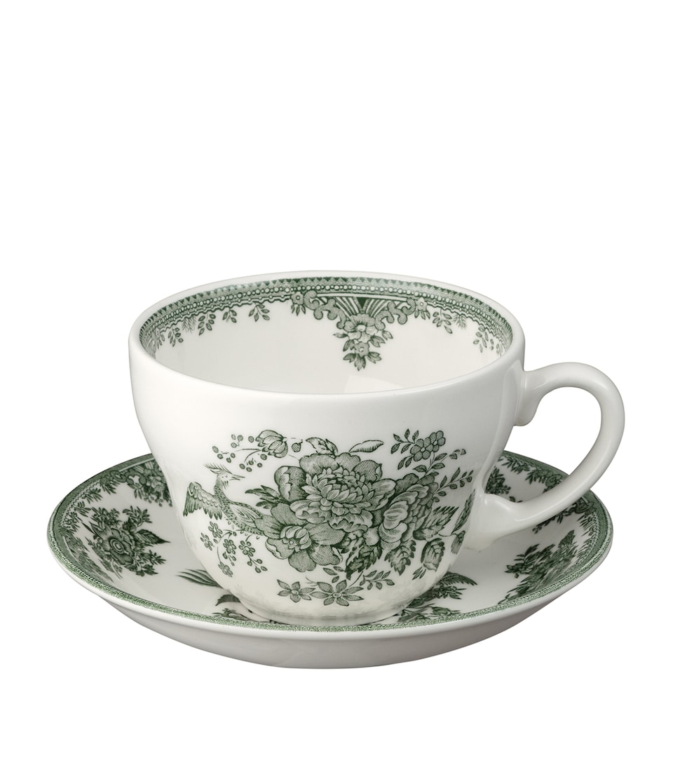 Asiatic Pheasants Breakfast Cup and Saucer