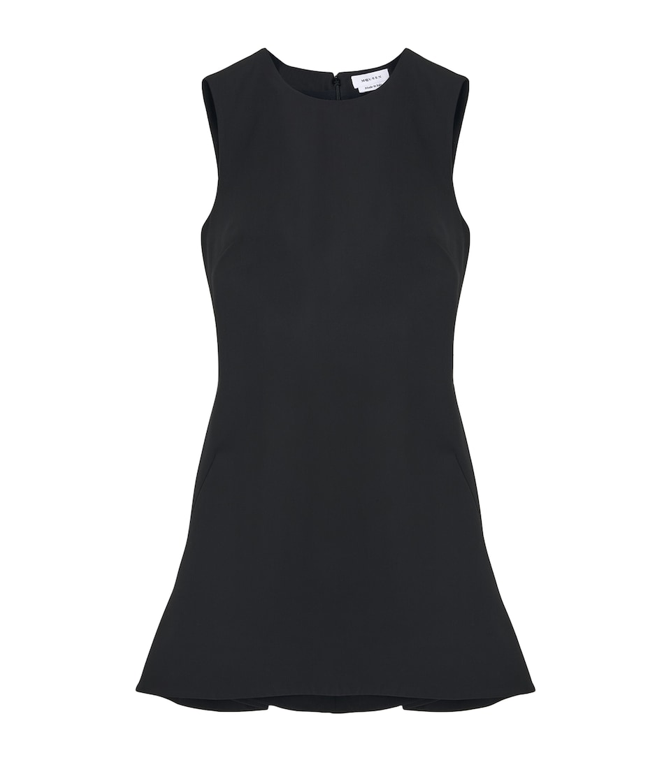 Wool-Blend Mini Dress