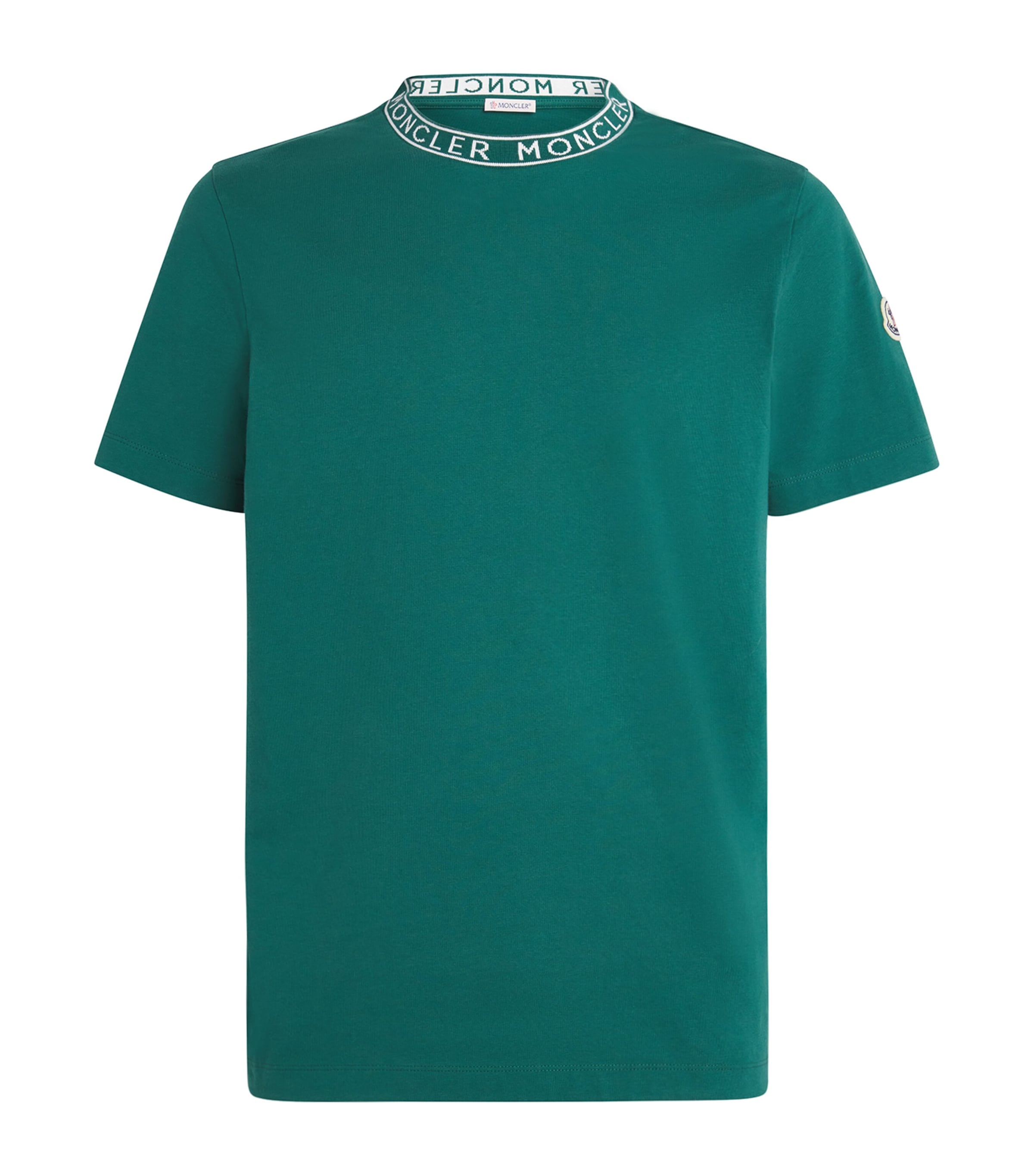 Moncler Cotton Logo-Trim T-Shirt | Harrods US