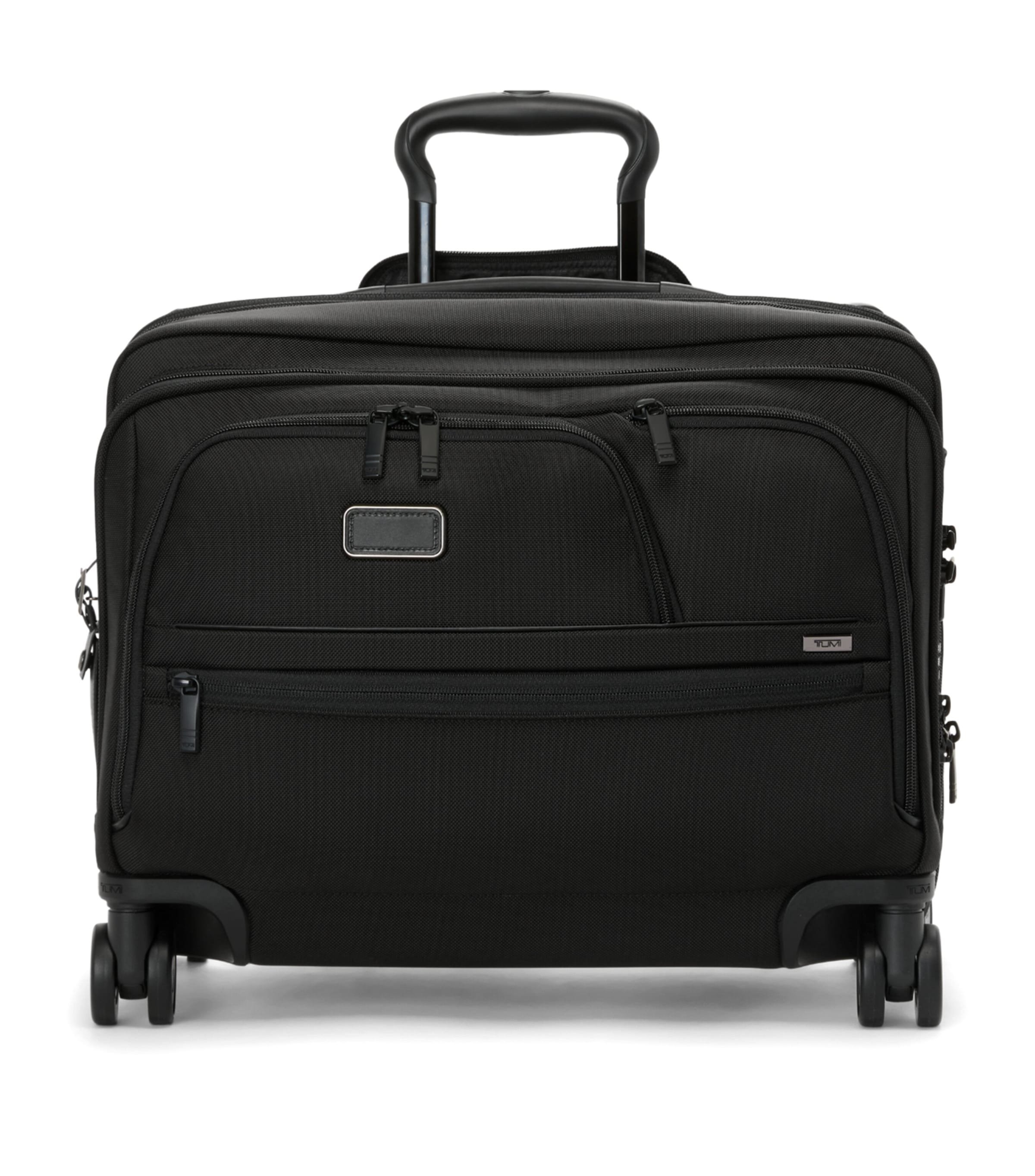 Tumi Alpha 4 Deluxe Laptop Expandable Wheeled Briefcase (45cm) Black