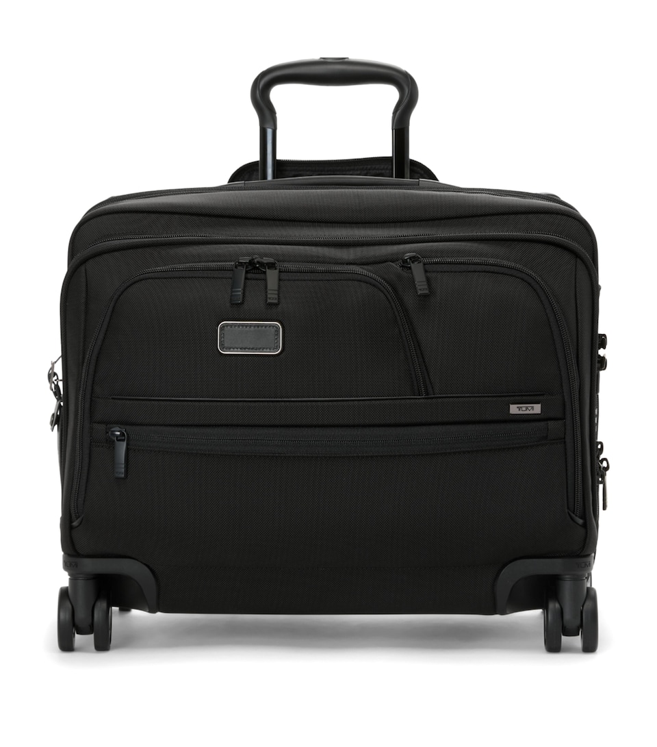 Tumi Alpha 4 Deluxe Laptop Expandable Wheeled Briefcase (45cm) Black