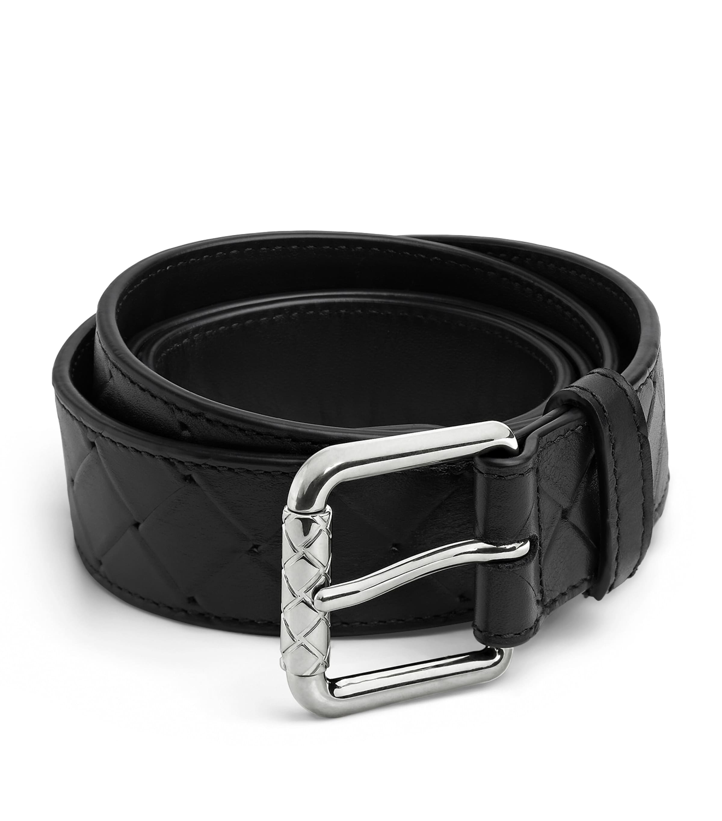 トレンド感抜群【Bottega Veneta】上質レザー ベルト バニー Bottega Veneta Leather Bunny Belt | Harrods US