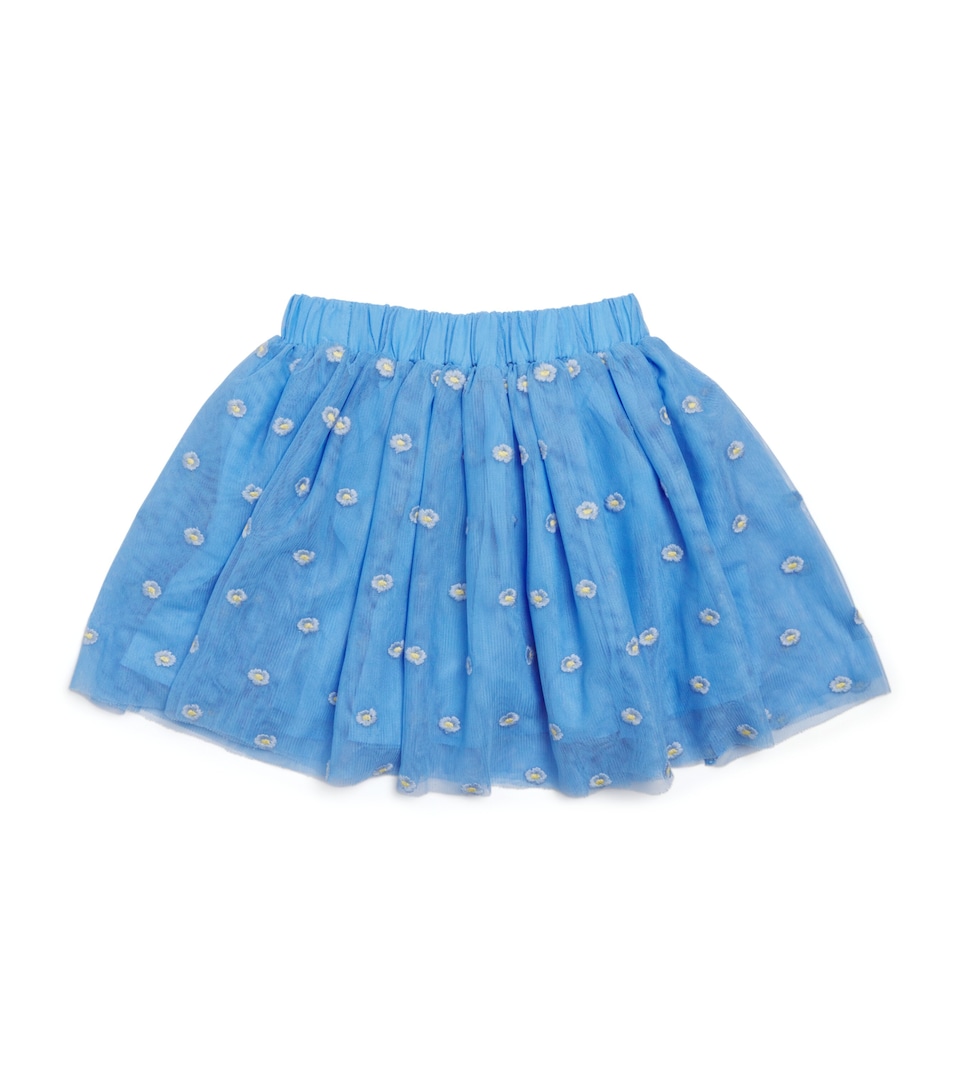 Tulle Embroidered Daisy Skirt (2-14 Years)