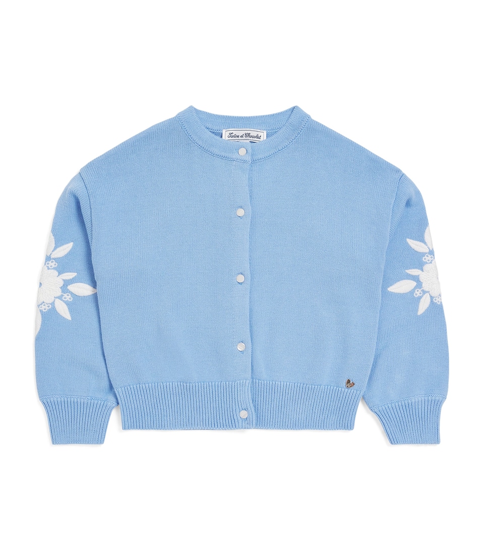 Cotton Embroidered Cardigan (2-12 Years)