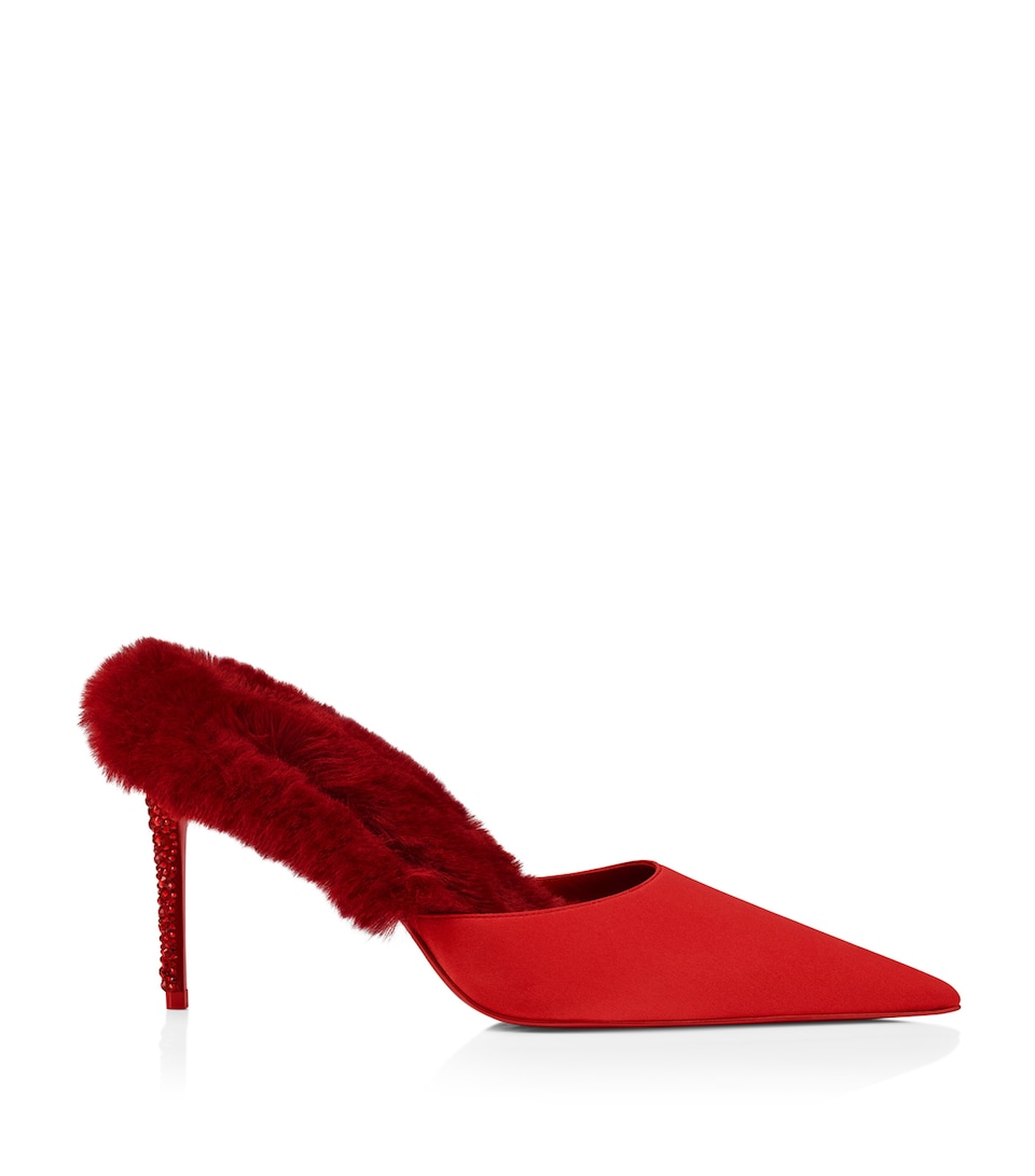 KM Embellished Heeled Mules 85