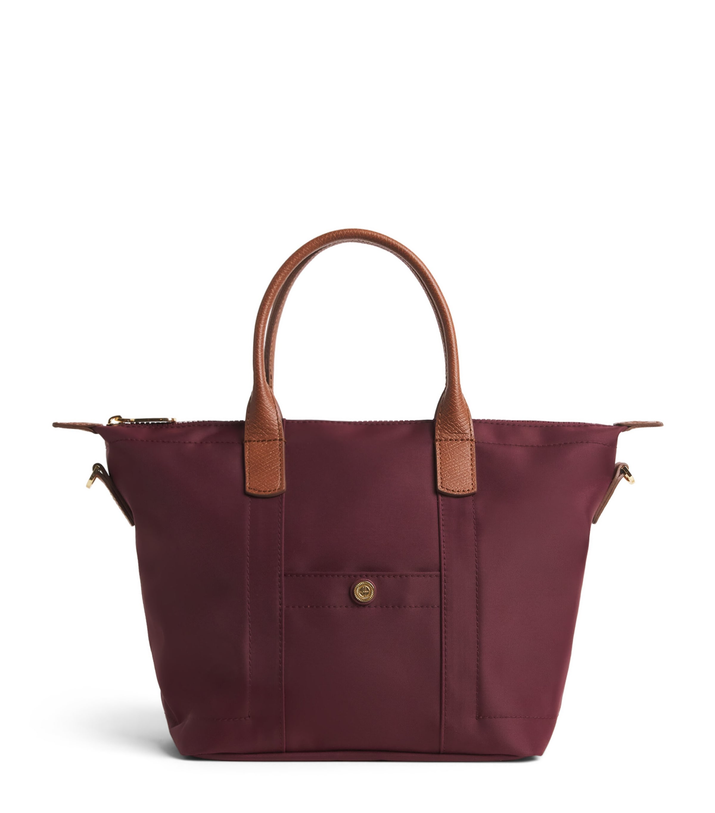 Harrods Grab Nylon Tote Bag Pink