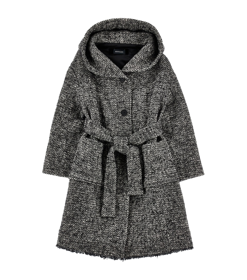 Cotton-Blend Hooded Coat (4-12 Years)