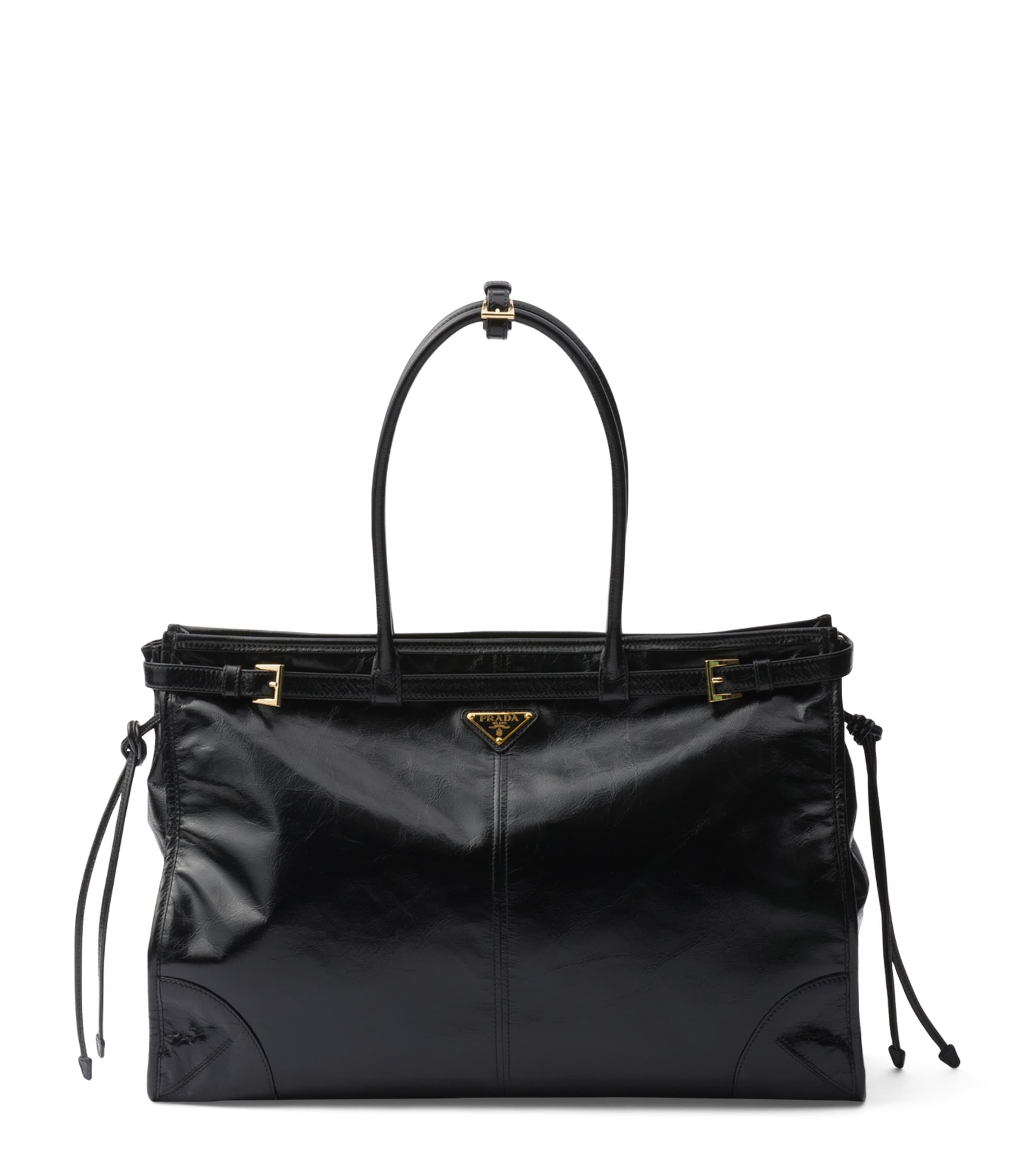 Large Leather Bonnie Top-Handle Bag