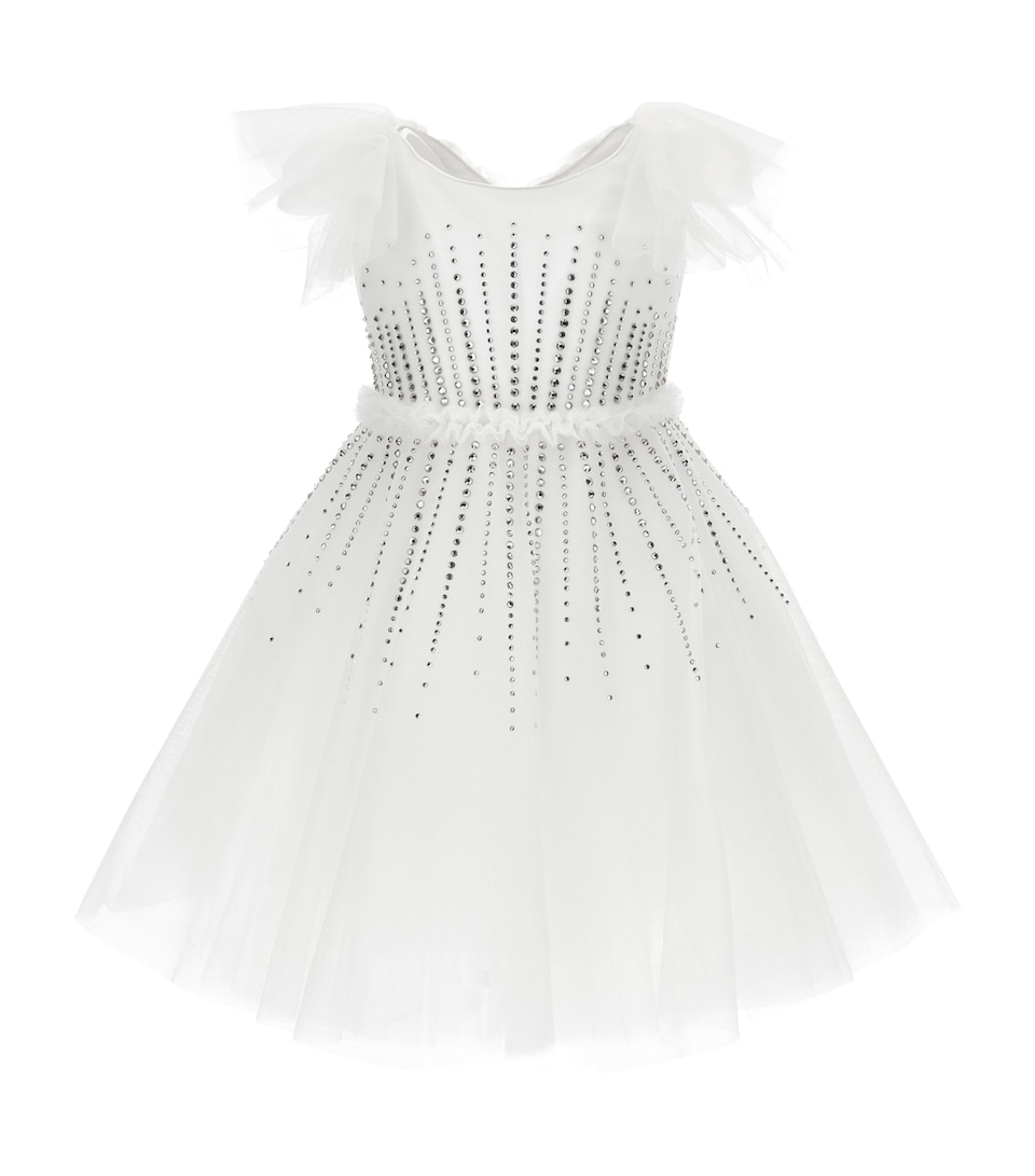 Tulle Embellished Dress (2-12 Years)