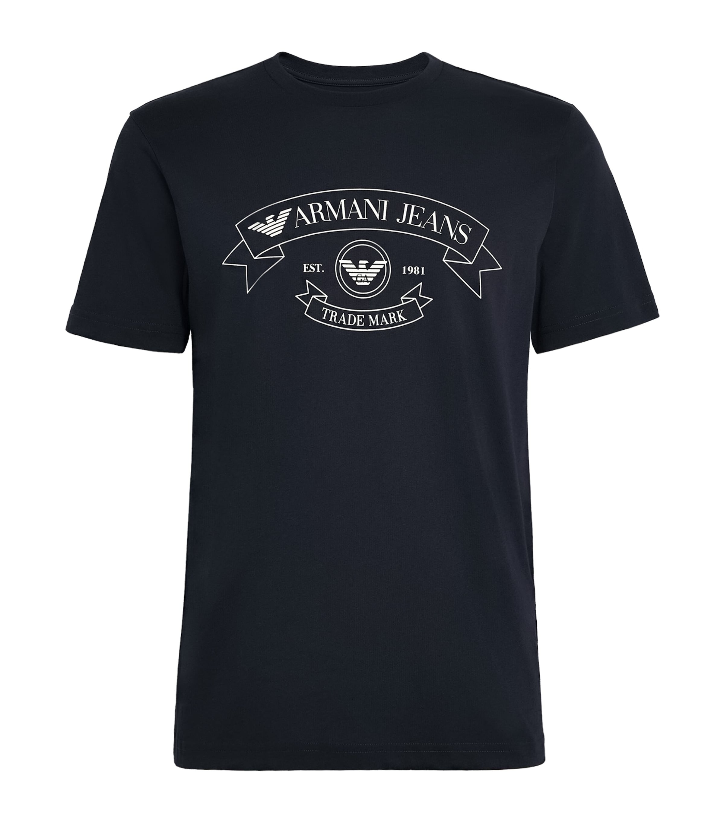 Emporio Armani Mens Cotton Logo T-Shirt