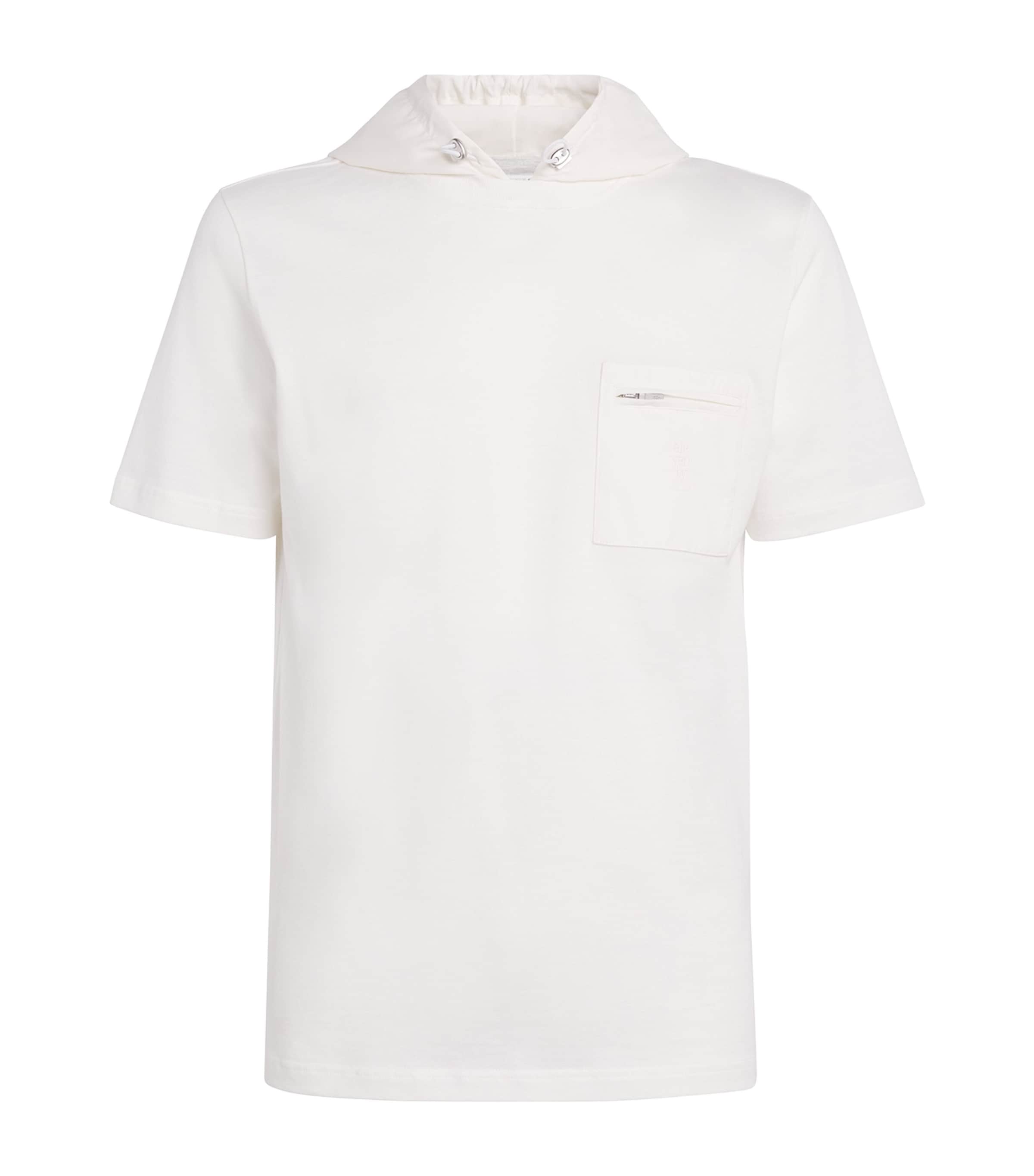 Tシャツ・カットソー BRUNELLO CUCINELLI Polo in misto cotone e lino Brunello Cucinelli logo-embroidered Polo Shirt | Grey