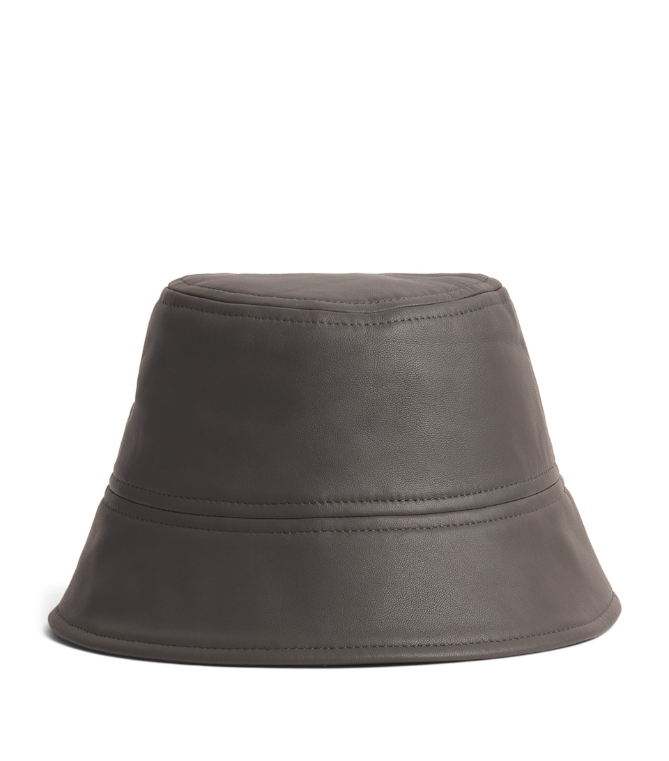 Lambskin Bucket Hat