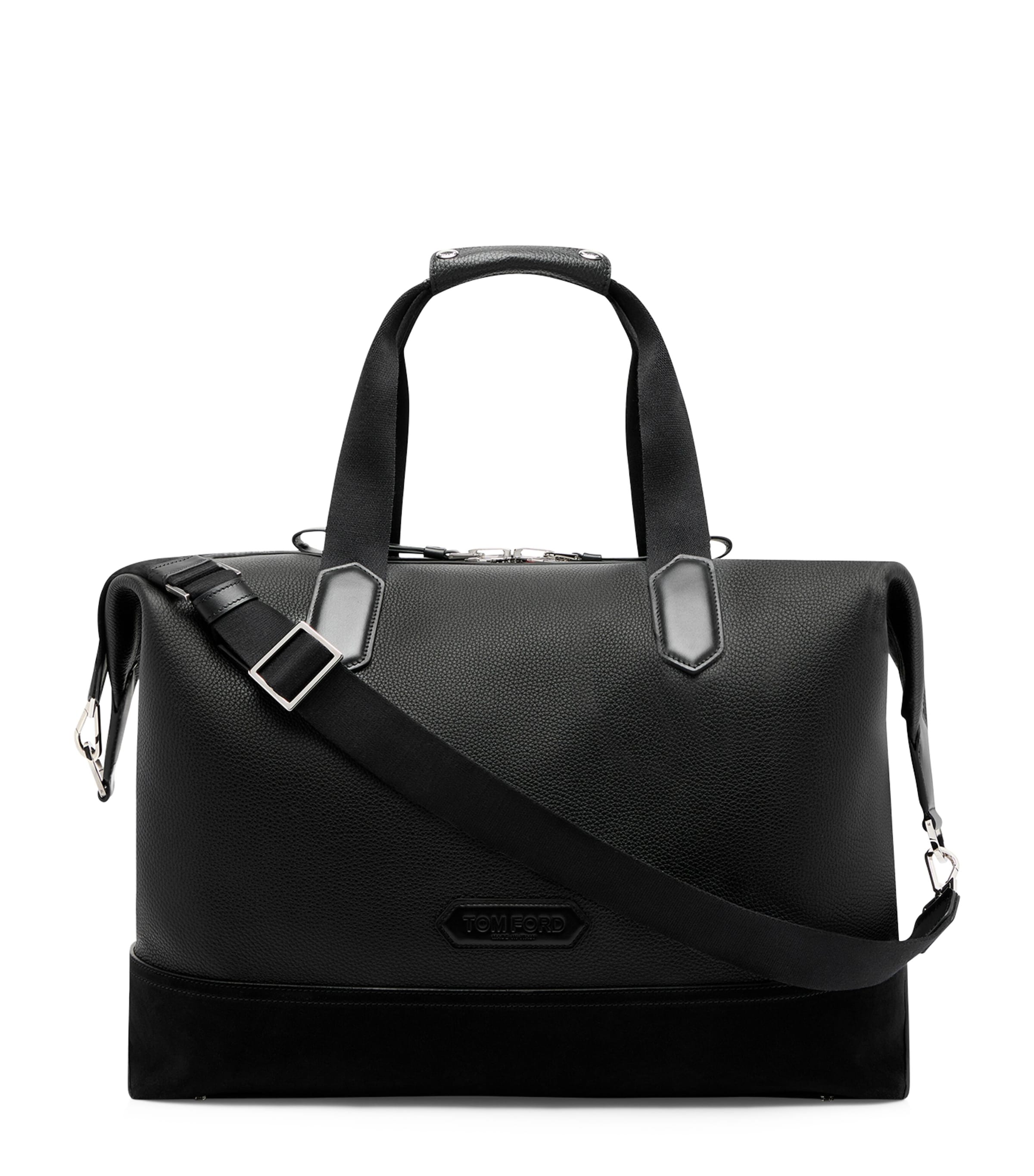 Grained Leather Buckley Holdall