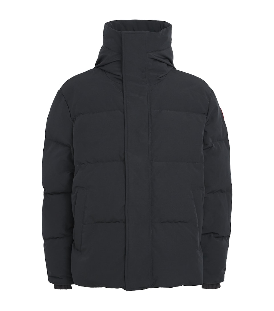 Canada Goose Mens Down Water-Repellent Seymour Parka Black
