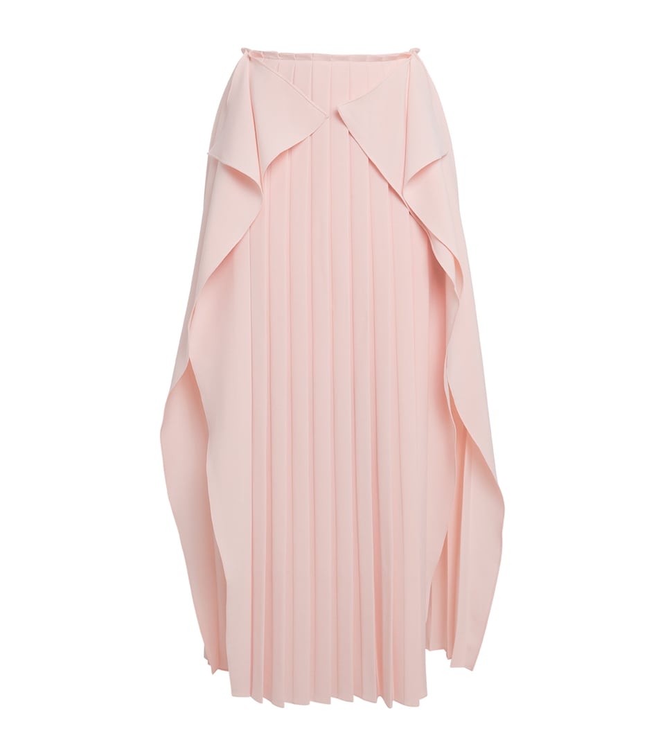Pleated Mira Midi Skirt