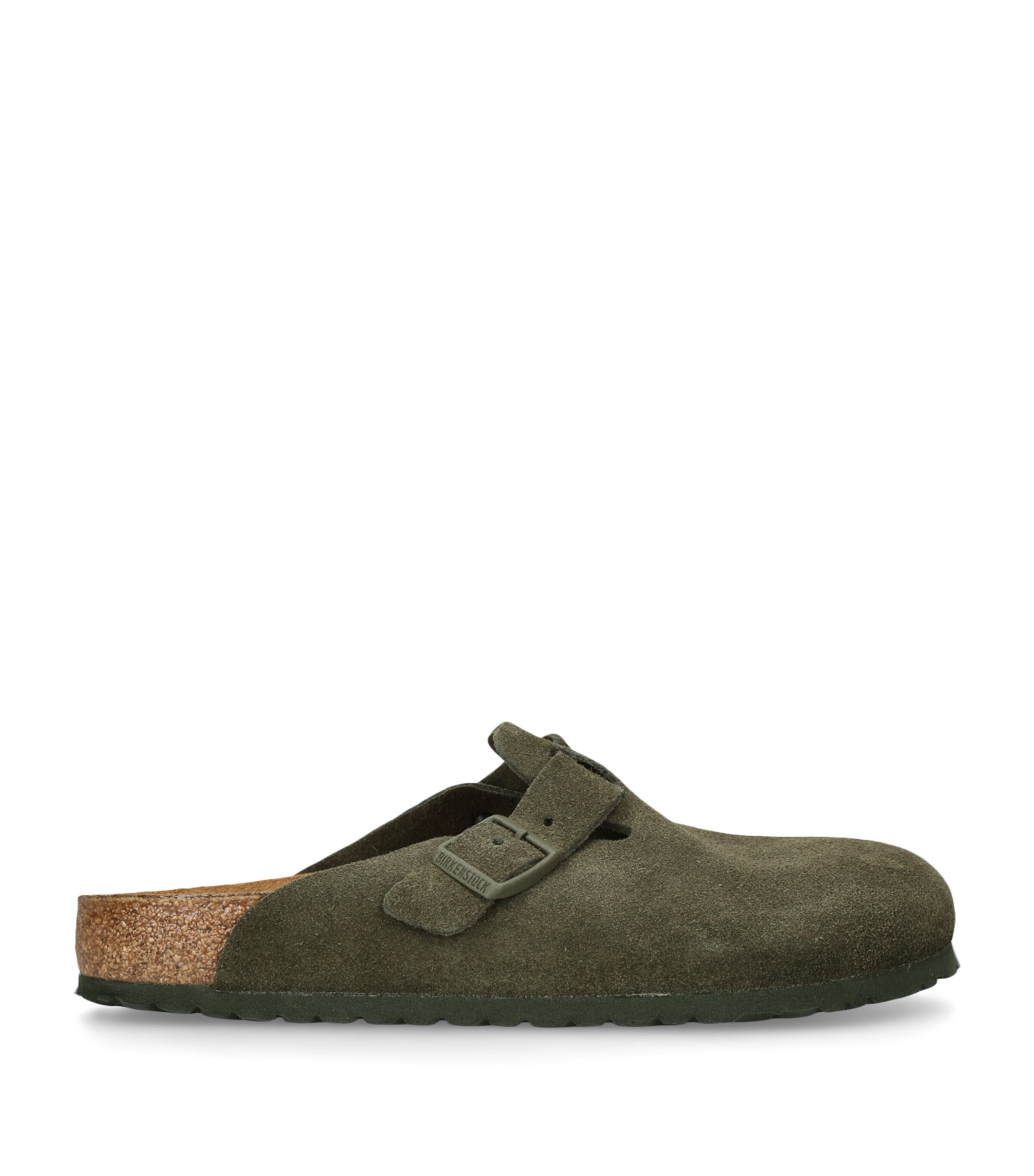 Suede Boston Clogs