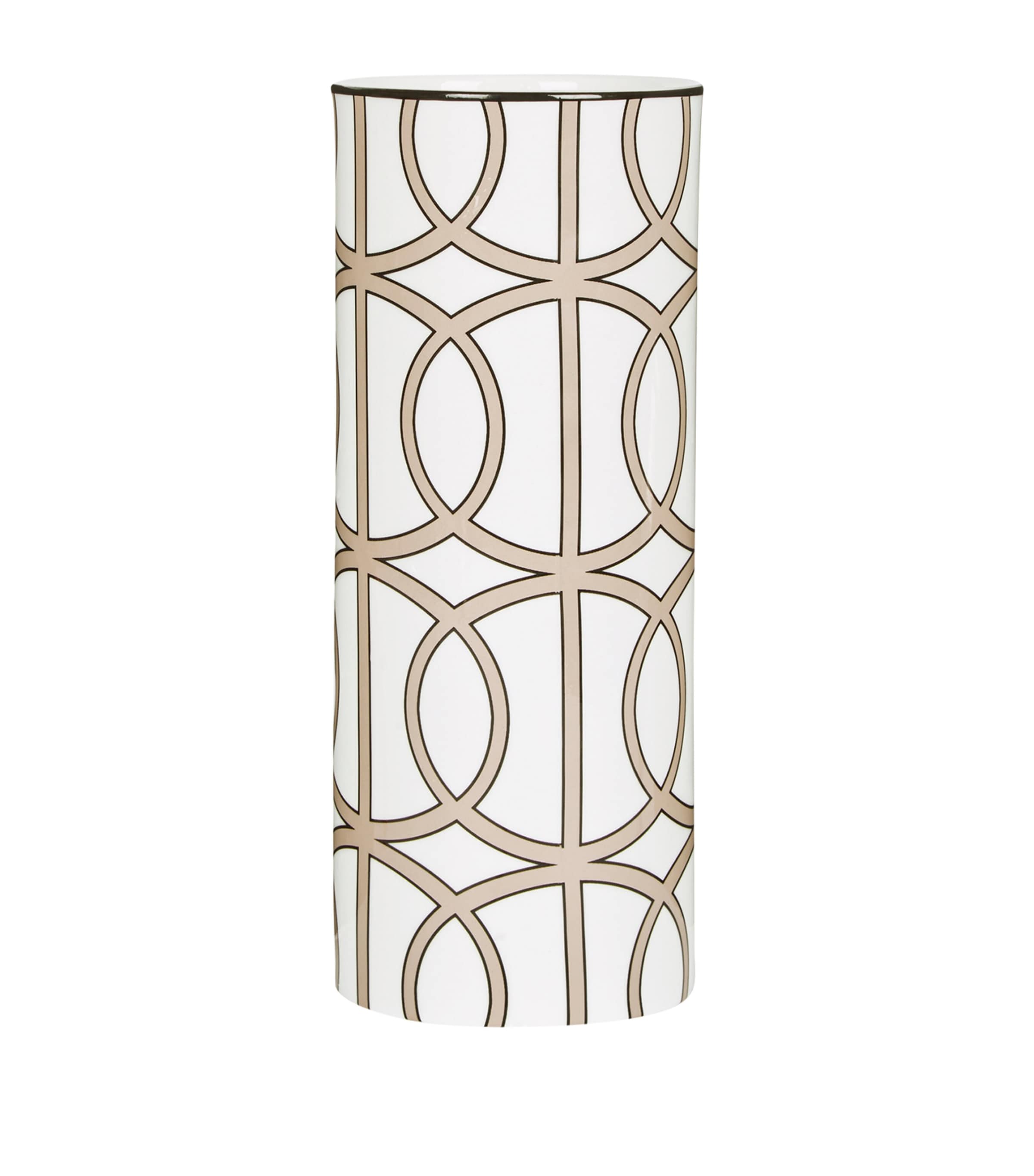 Tall Bone China Loop Vase (22.5cm)