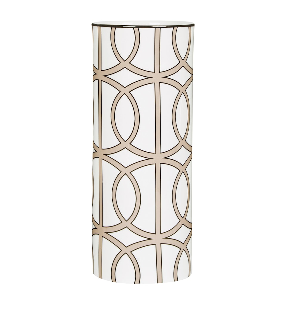 Tall Bone China Loop Vase (22.5cm)