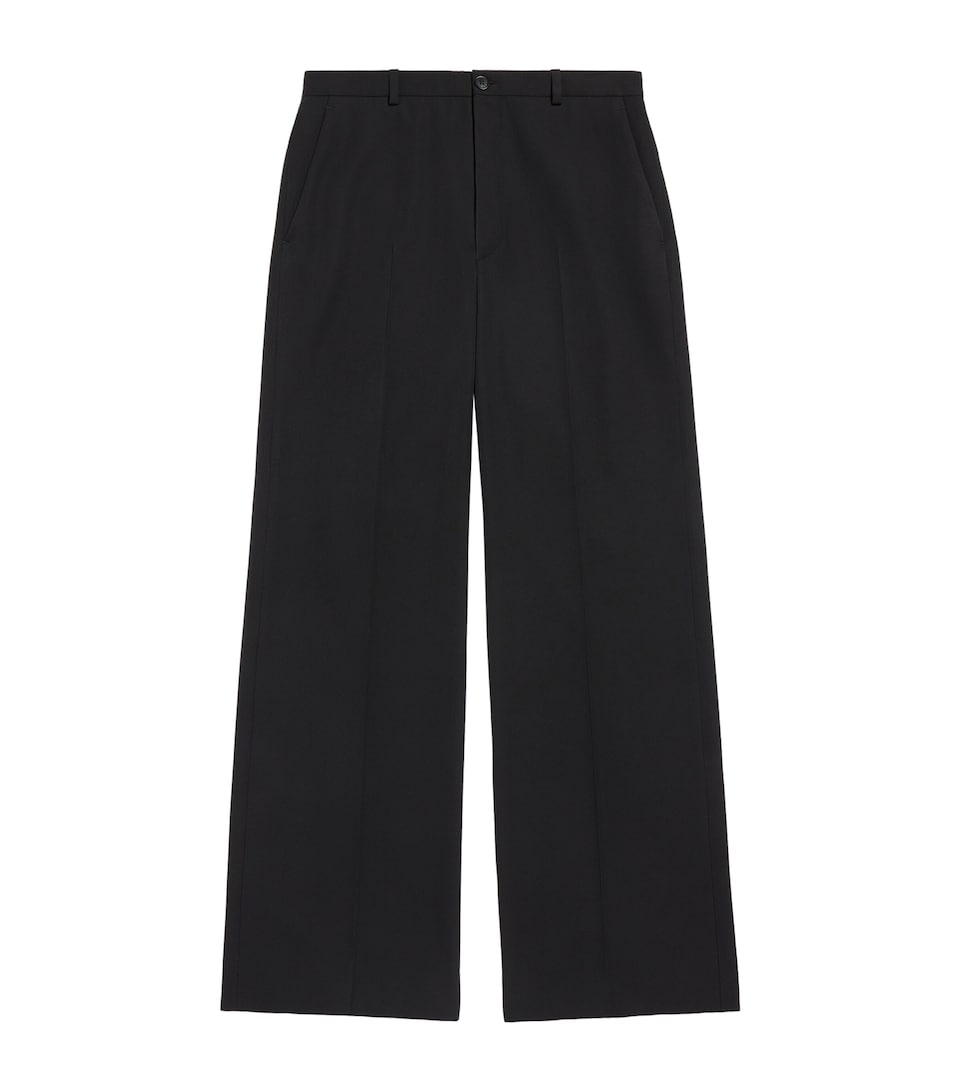 Wool Tailored Trousers
