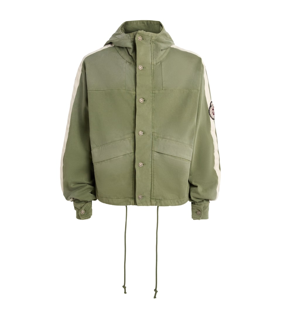 424 Mens Cotton Racing Jacket Sage Grn
