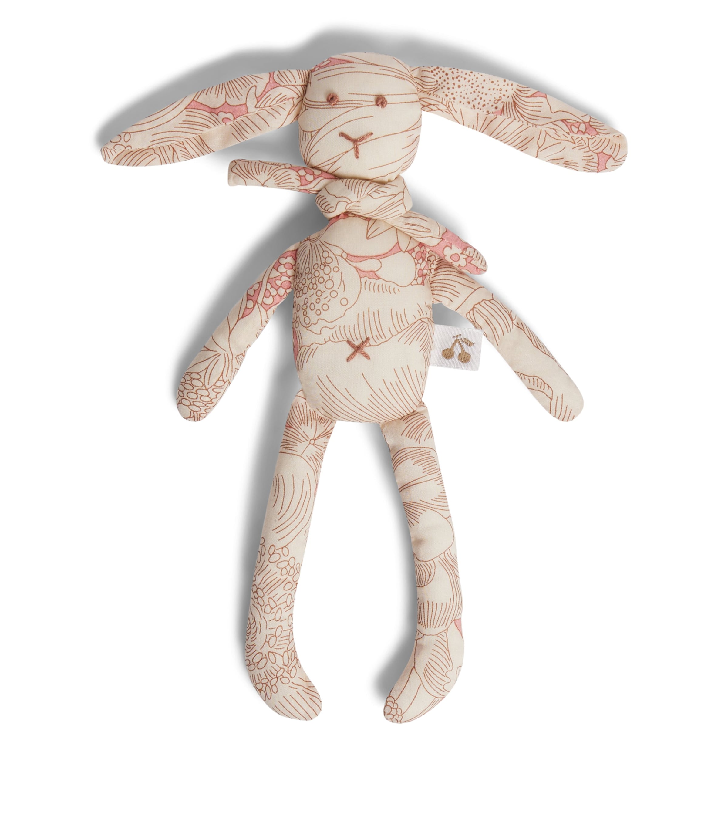 Bonpoint Cotton Graphic Bunny Fl Rose Moyen