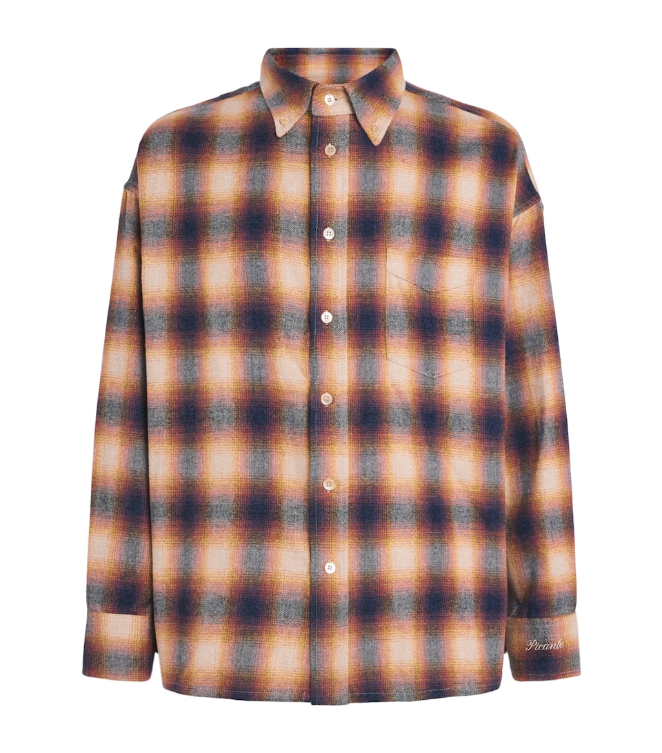 Cotton Flannel Check Rocco Shirt