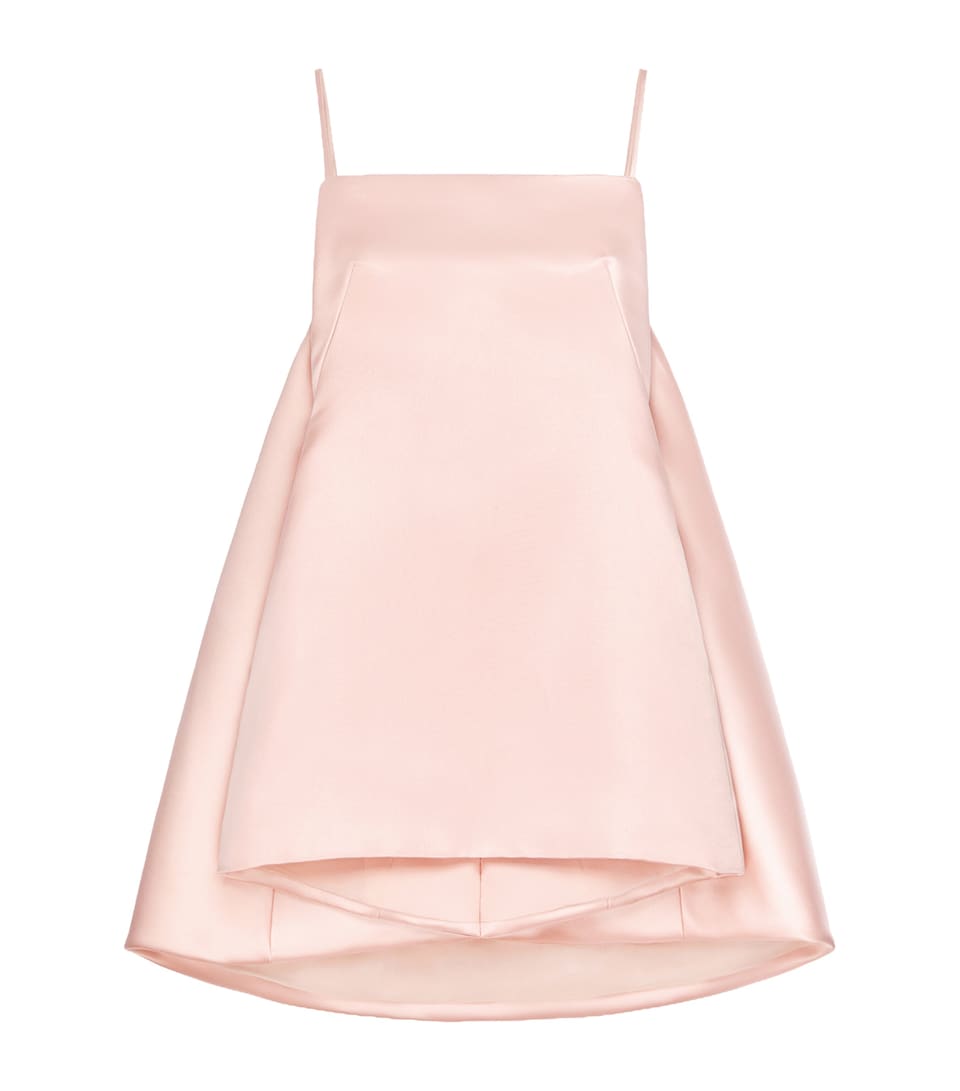 Givenchy Womens Silk Mini Dress Silk Pink