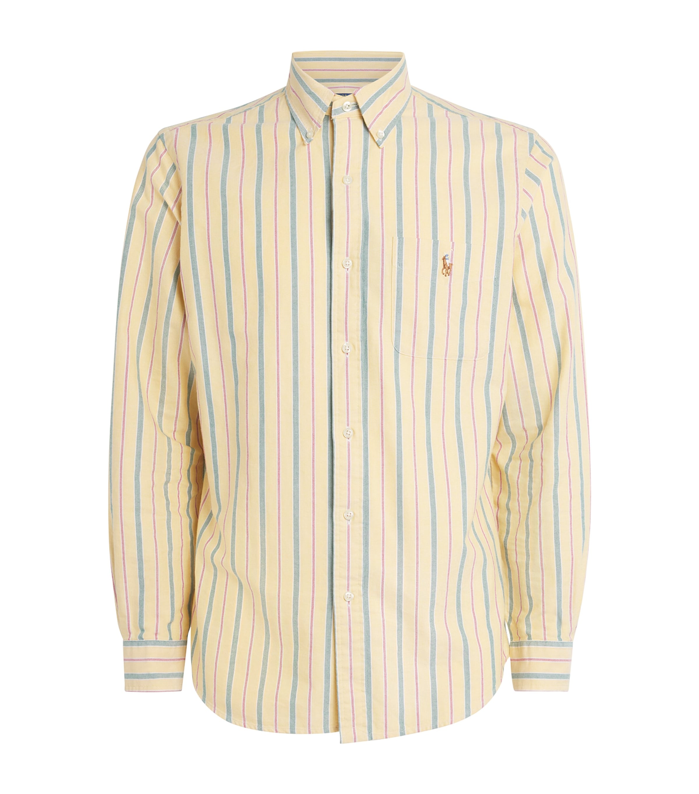 Cotton Stripe Oxford Shirt