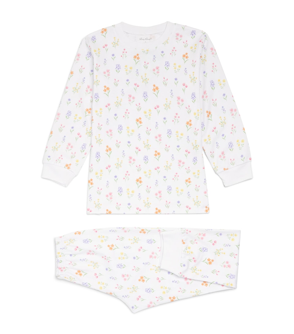 Kissy Kissy Pima Cotton Floral Pyjamas (2-6 Years) Wldflower