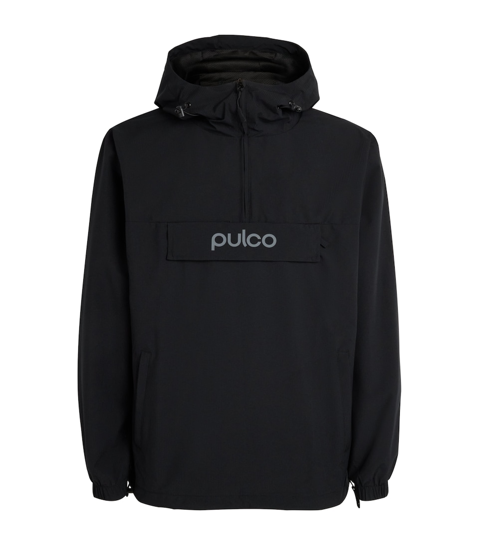 Pulco Studios Mens Water-Resistant Coaches Jacket Black