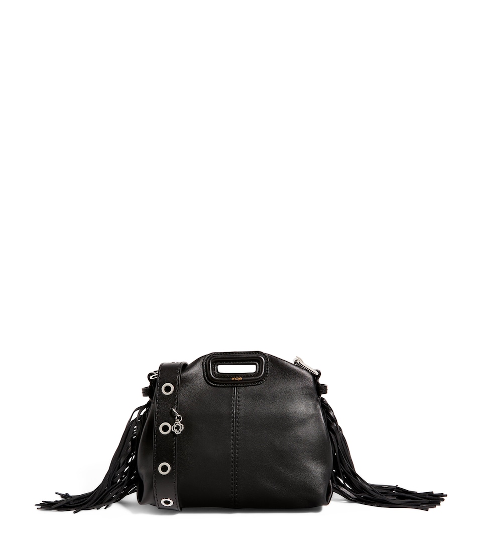 Leather M Top-Handle Bag