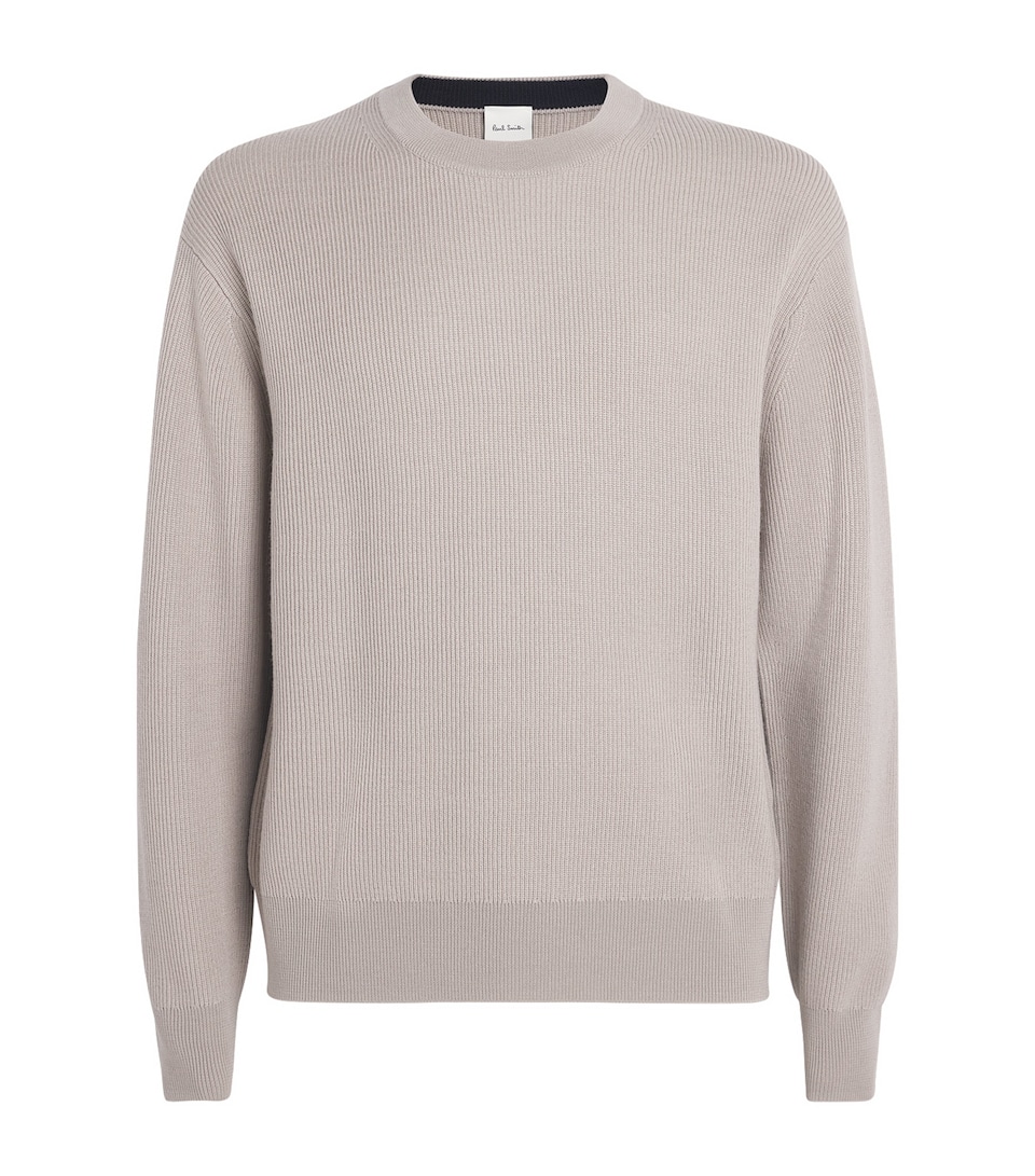 Merino Rib-Knit Sweater