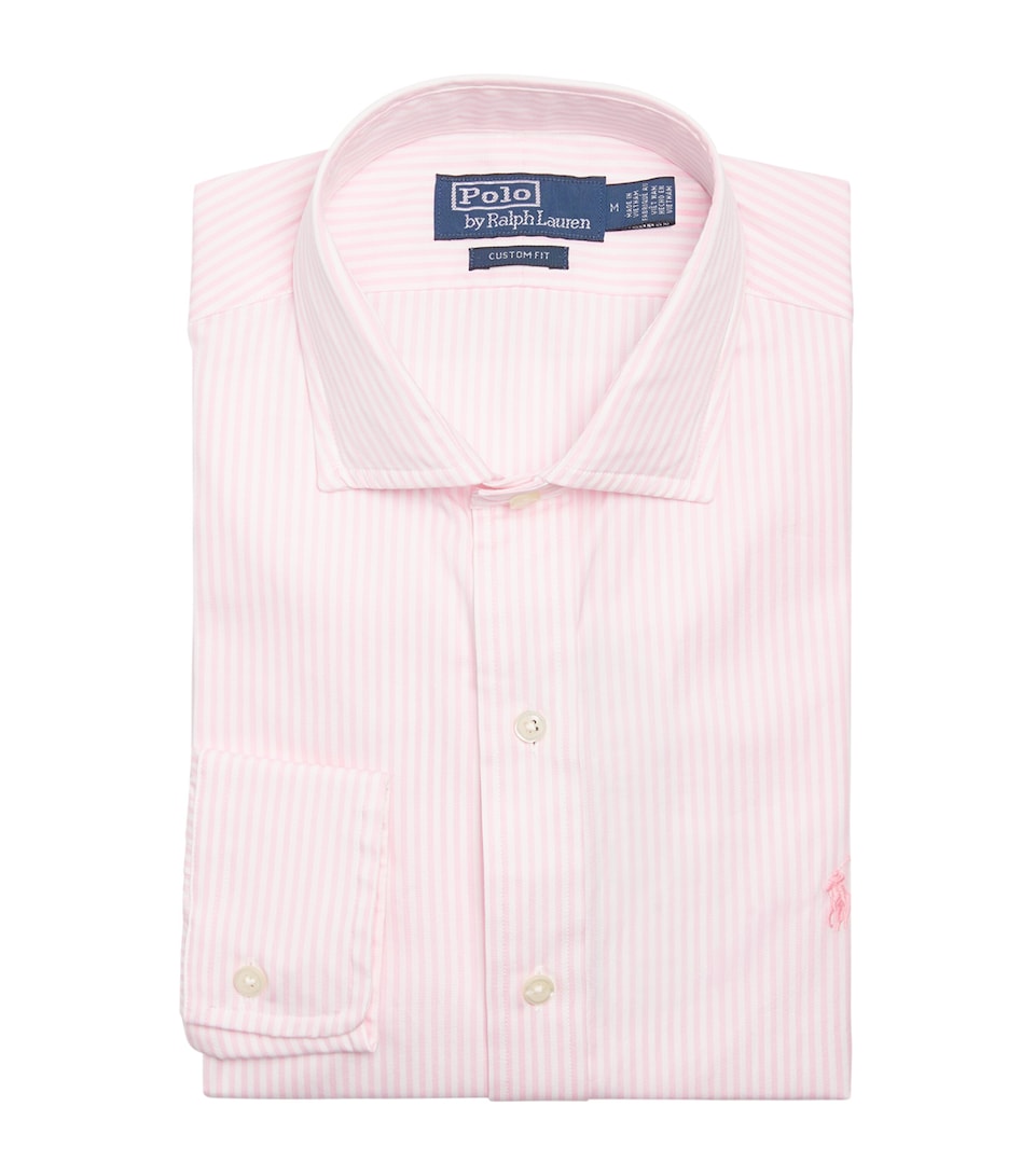 Cotton Poplin Stripe Shirt