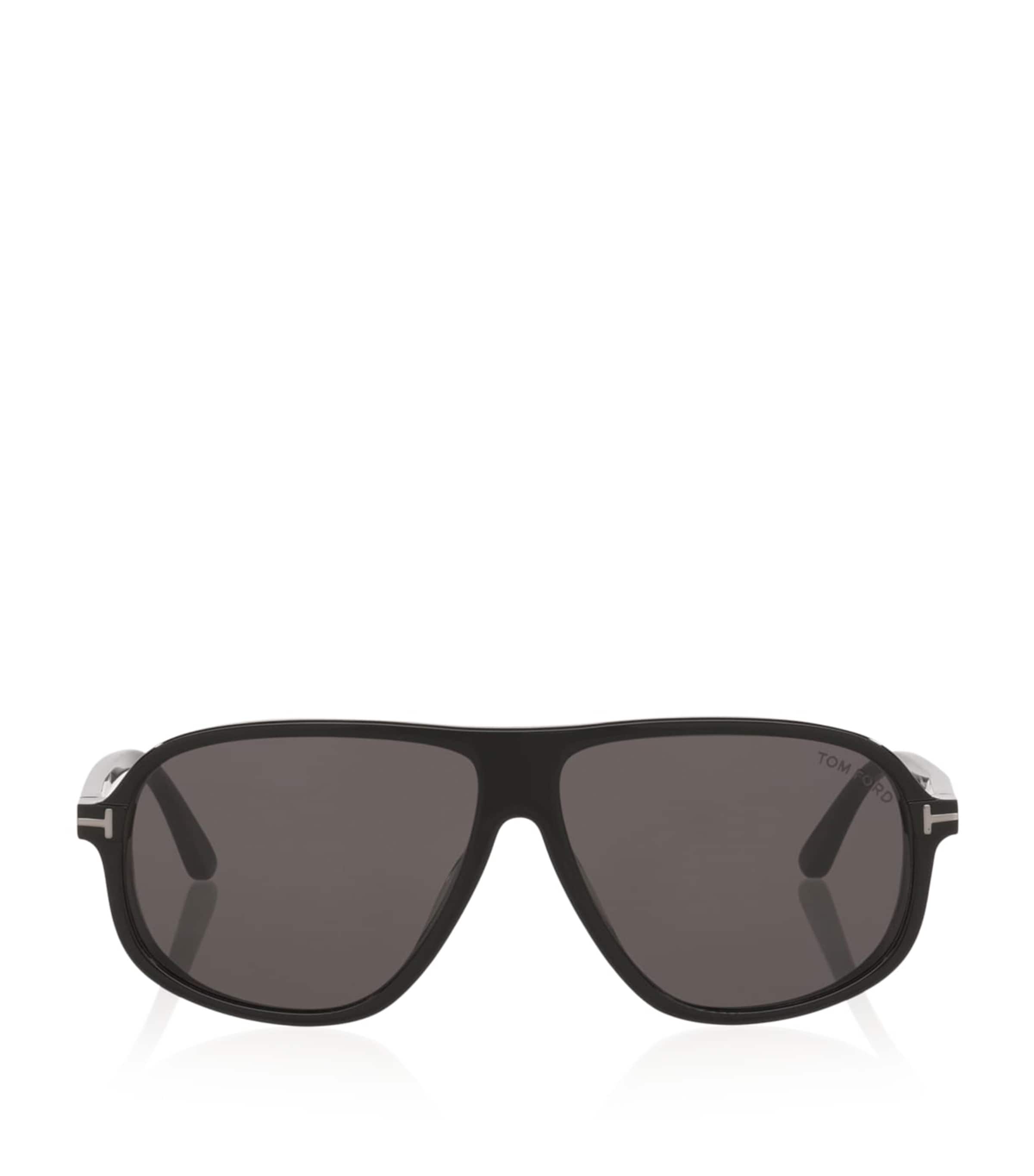 TOM FORD Guillaume_Tr Pilot Sunglasses Black