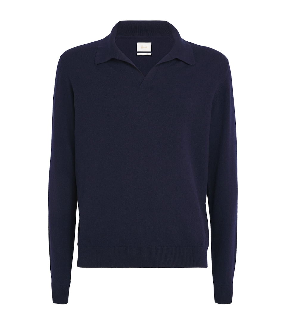 Cashmere Polo Sweater