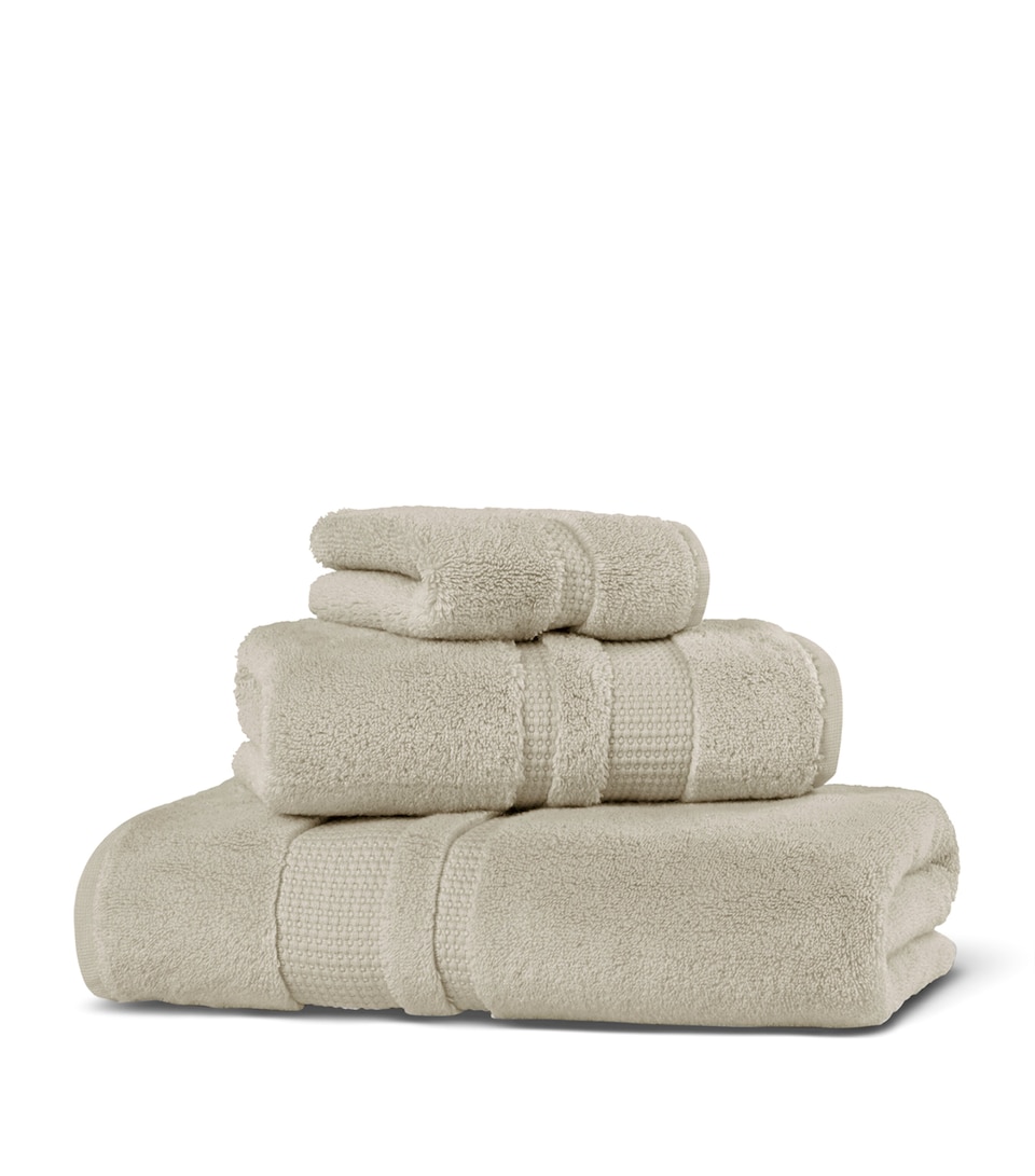 Hamam Cotton Pera Face Cloth (30cm x 40cm) Flax