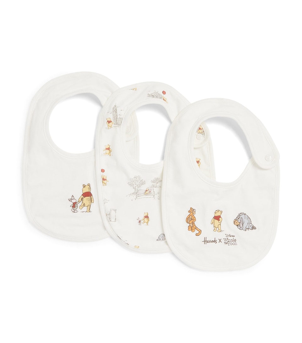 x Winnie The Pooh Bibs (Set of 3)