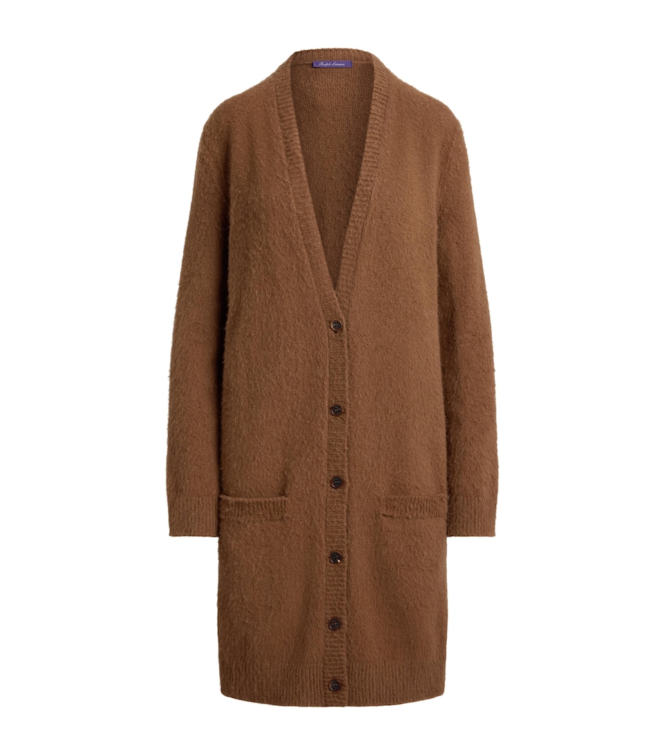 Cashmere-Alpaca Long Cardigan