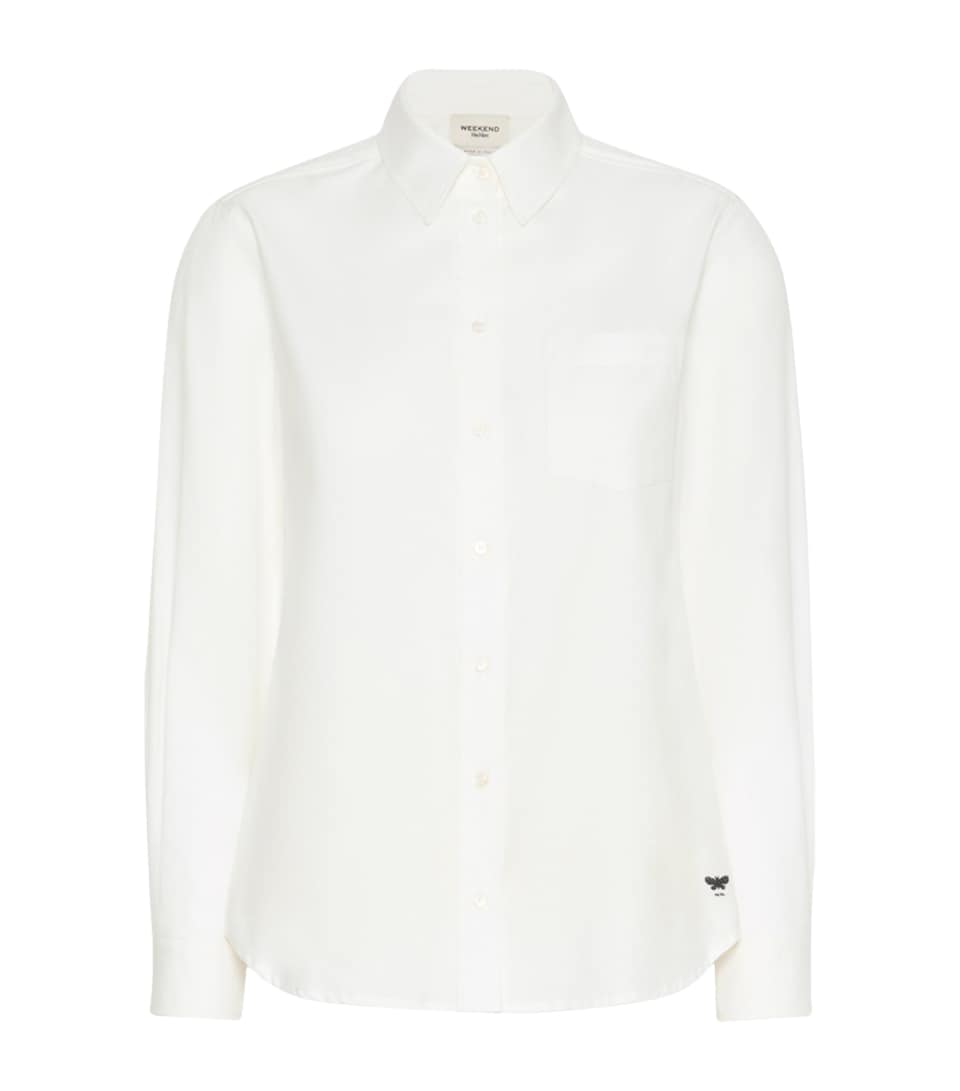 Weekend Max Mara Womens Cotton Shirt White