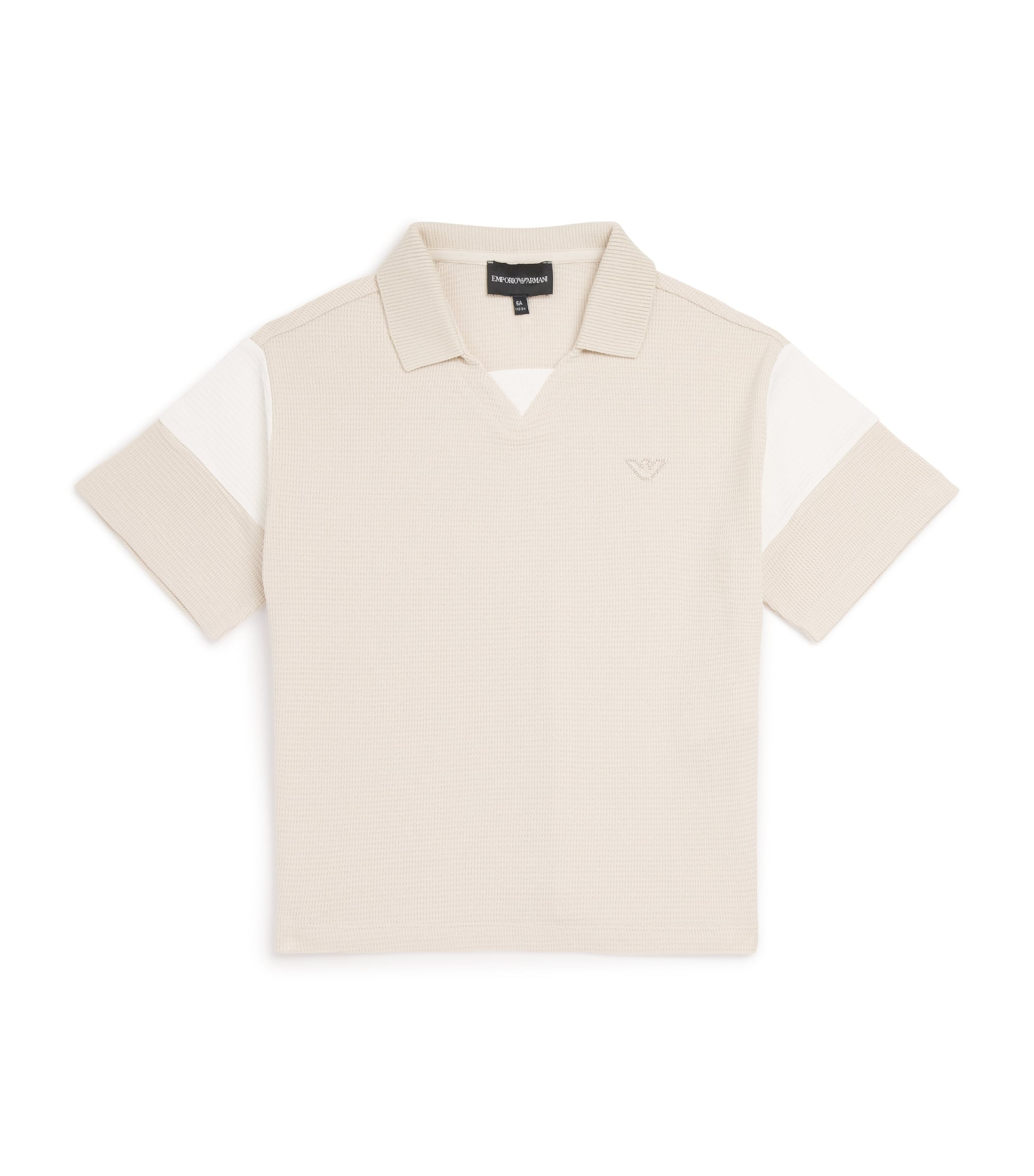 Cotton Waffle-Knit Polo Shirt (4-16 Years)